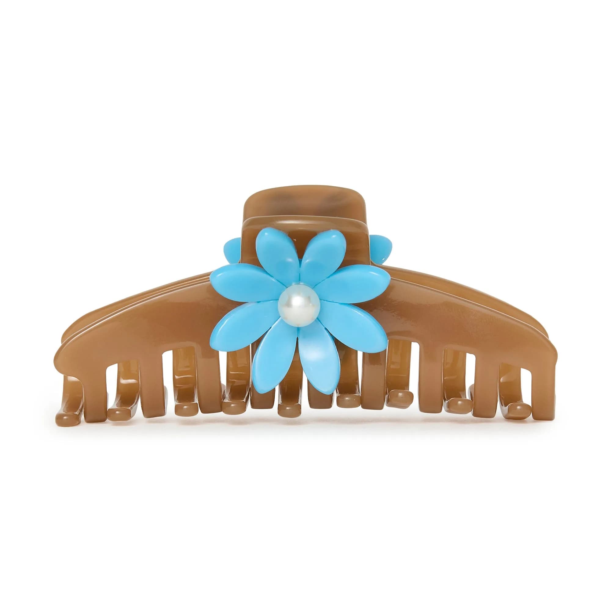 CARAMEL TIDE DAISY CLAW CLIP