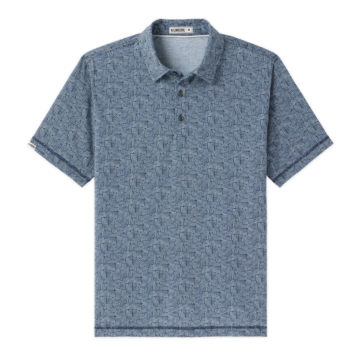 Printed Palomar Performance Polo