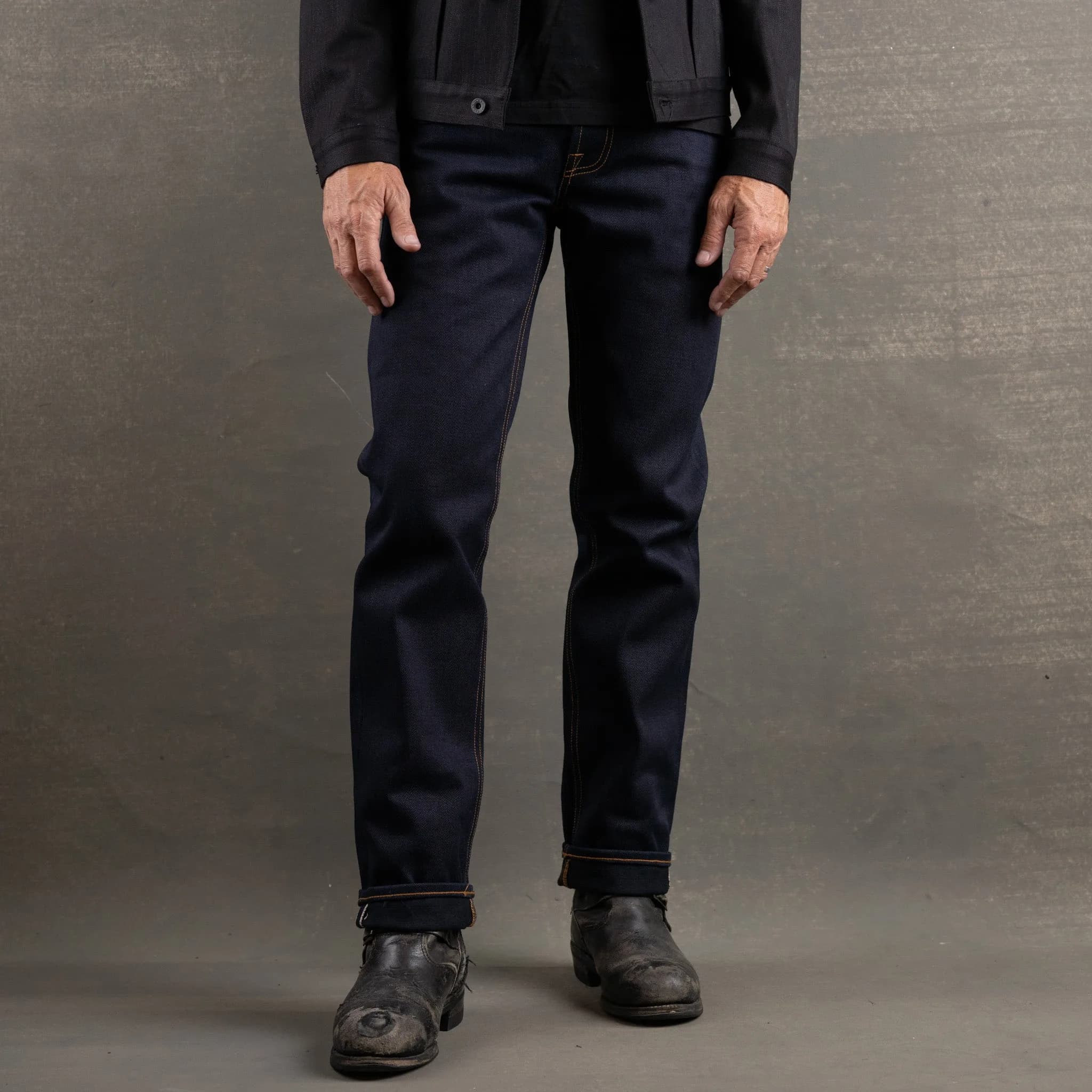 True Straight 21.5oz Frankenstein Selvage Denim