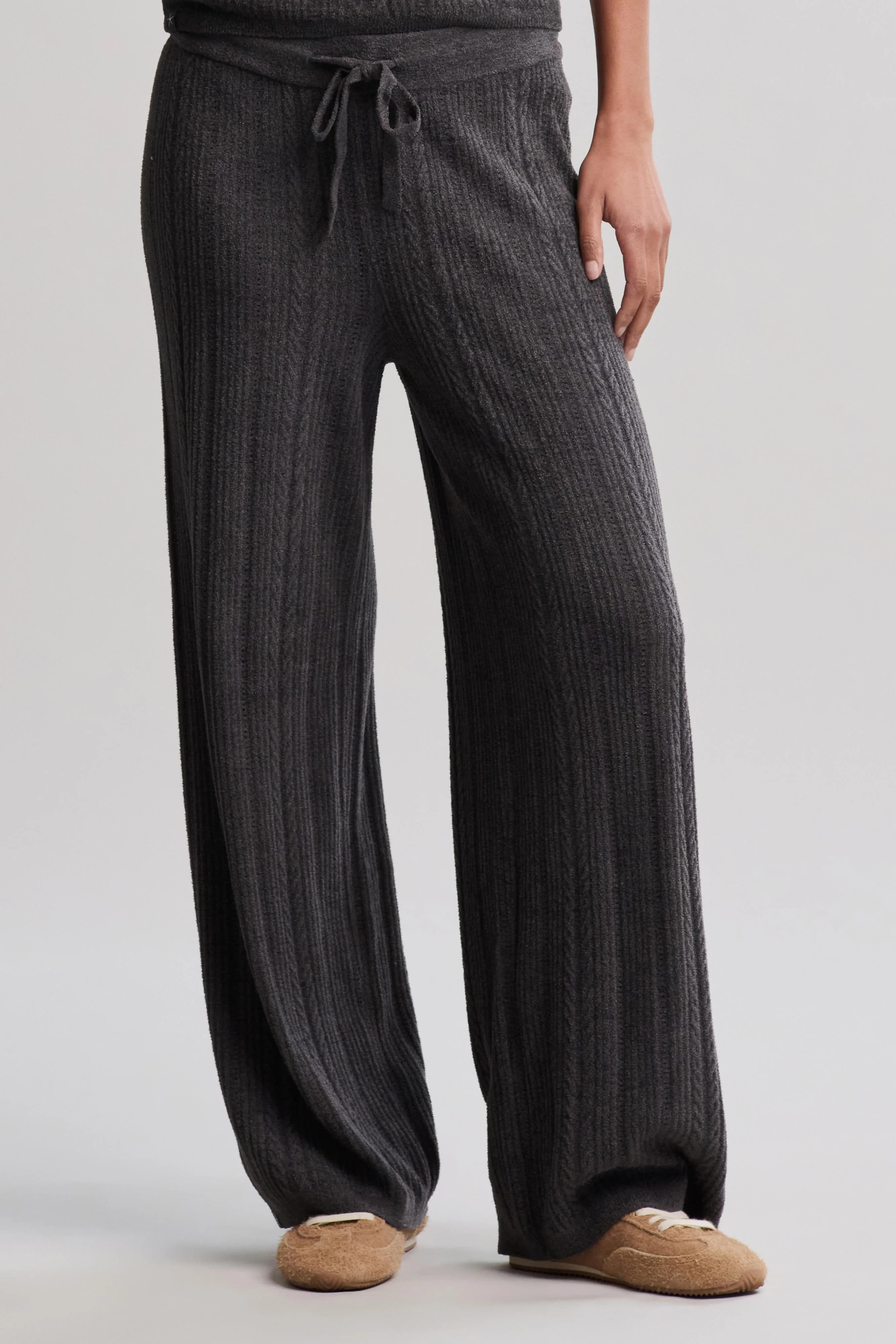 CozyChic Ultra Lite® Cable Knit Ankle Pant