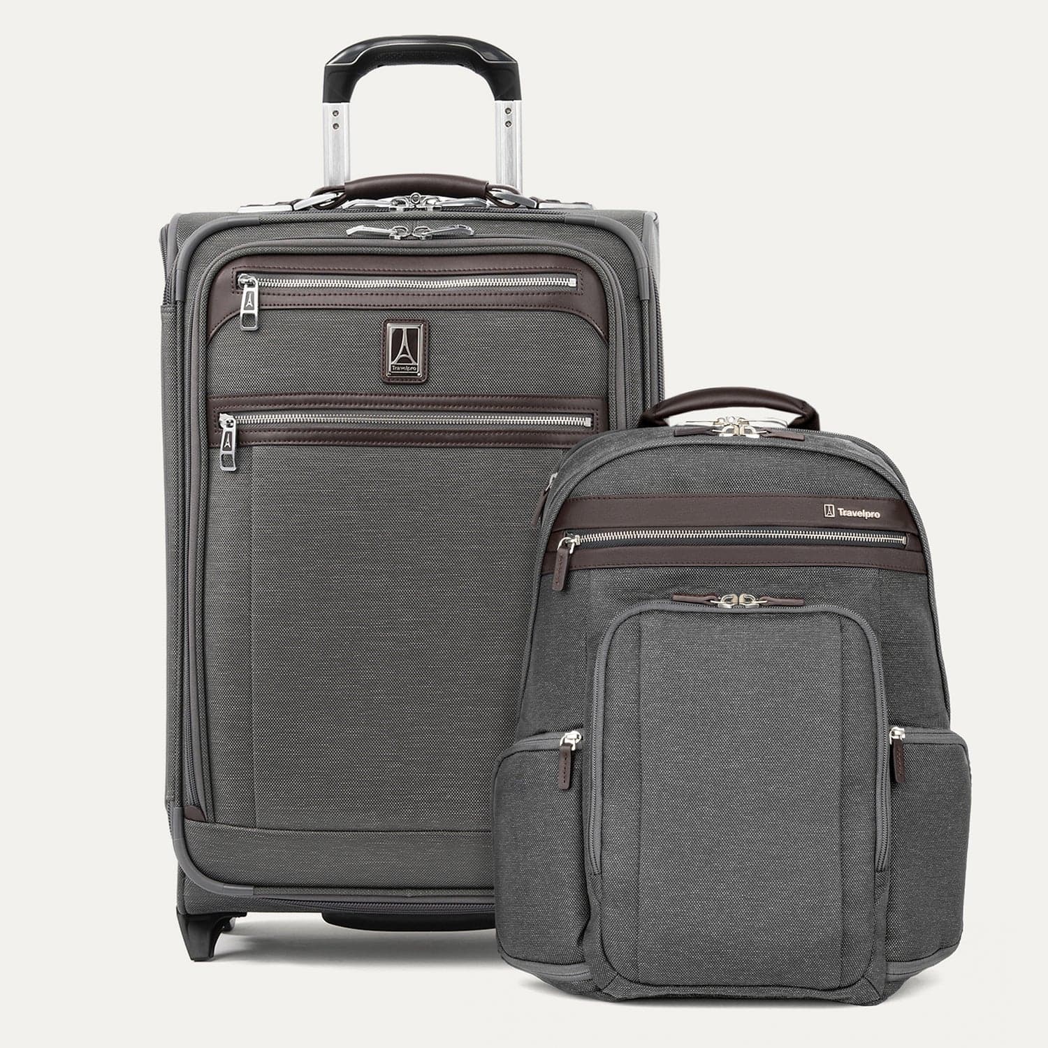Platinum® Elite Carry-On Rollaboard/Business Backpack Set