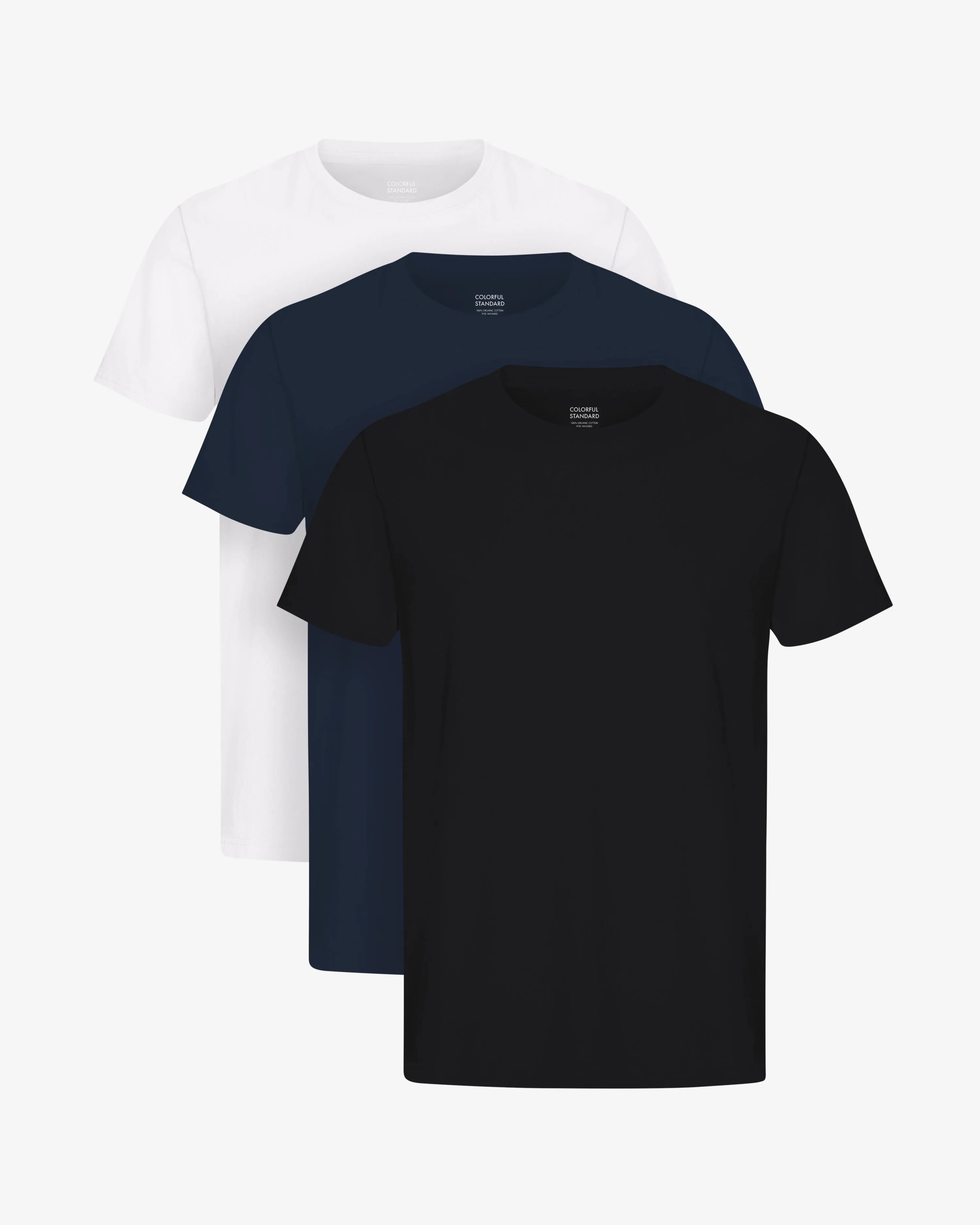Classic Organic Tee - Mixed 01 (3-Pack)