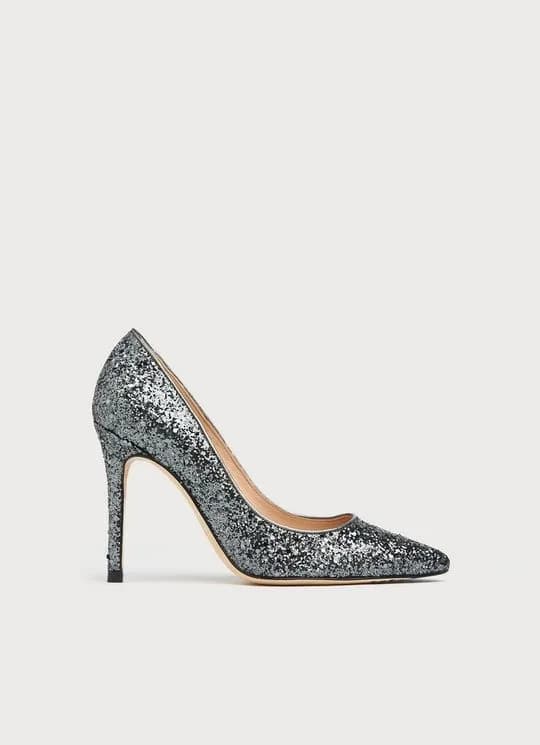 Fern Grey Glitter Courts