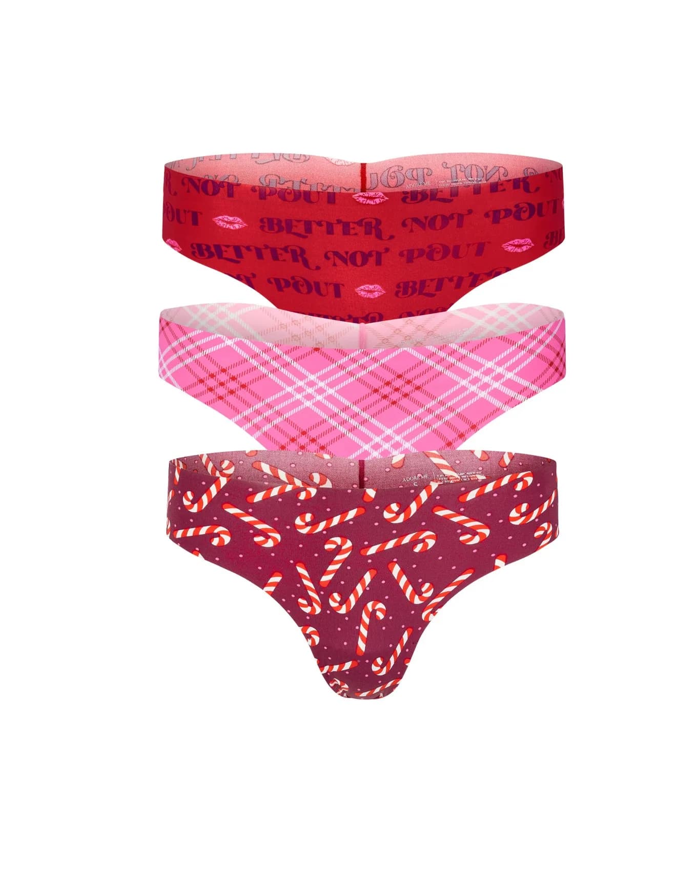 Francine Invisible Pack Thong (Pack of 3)