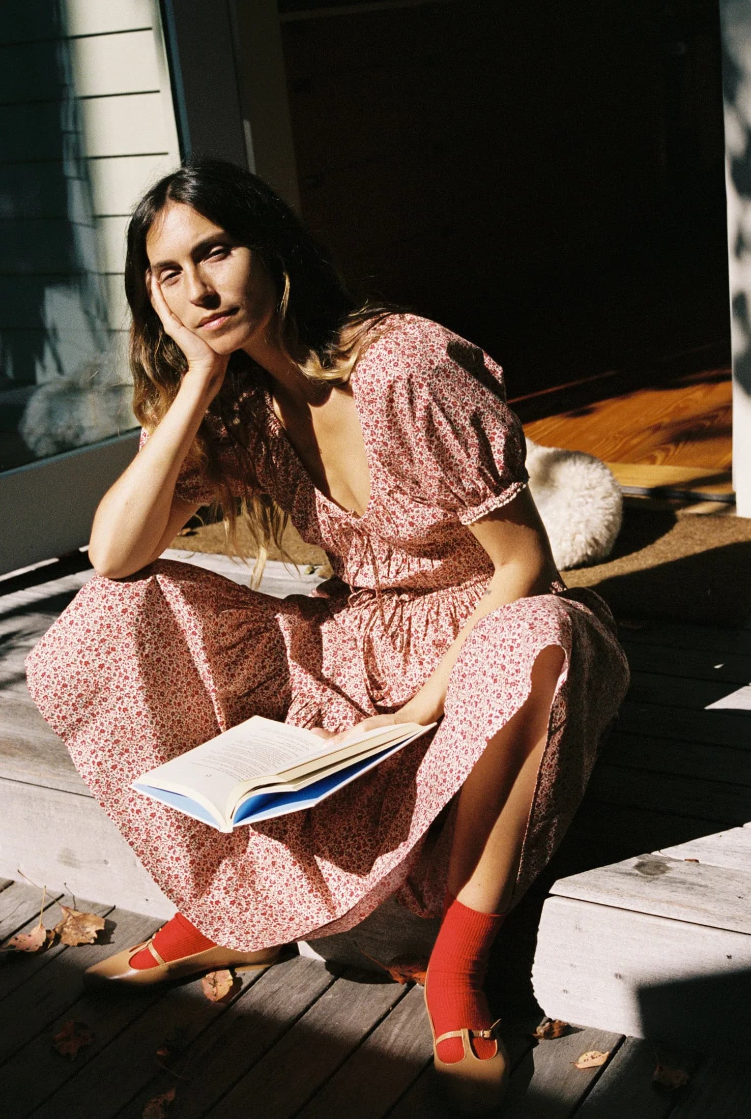 The Brynne Dress | Maroon Calico