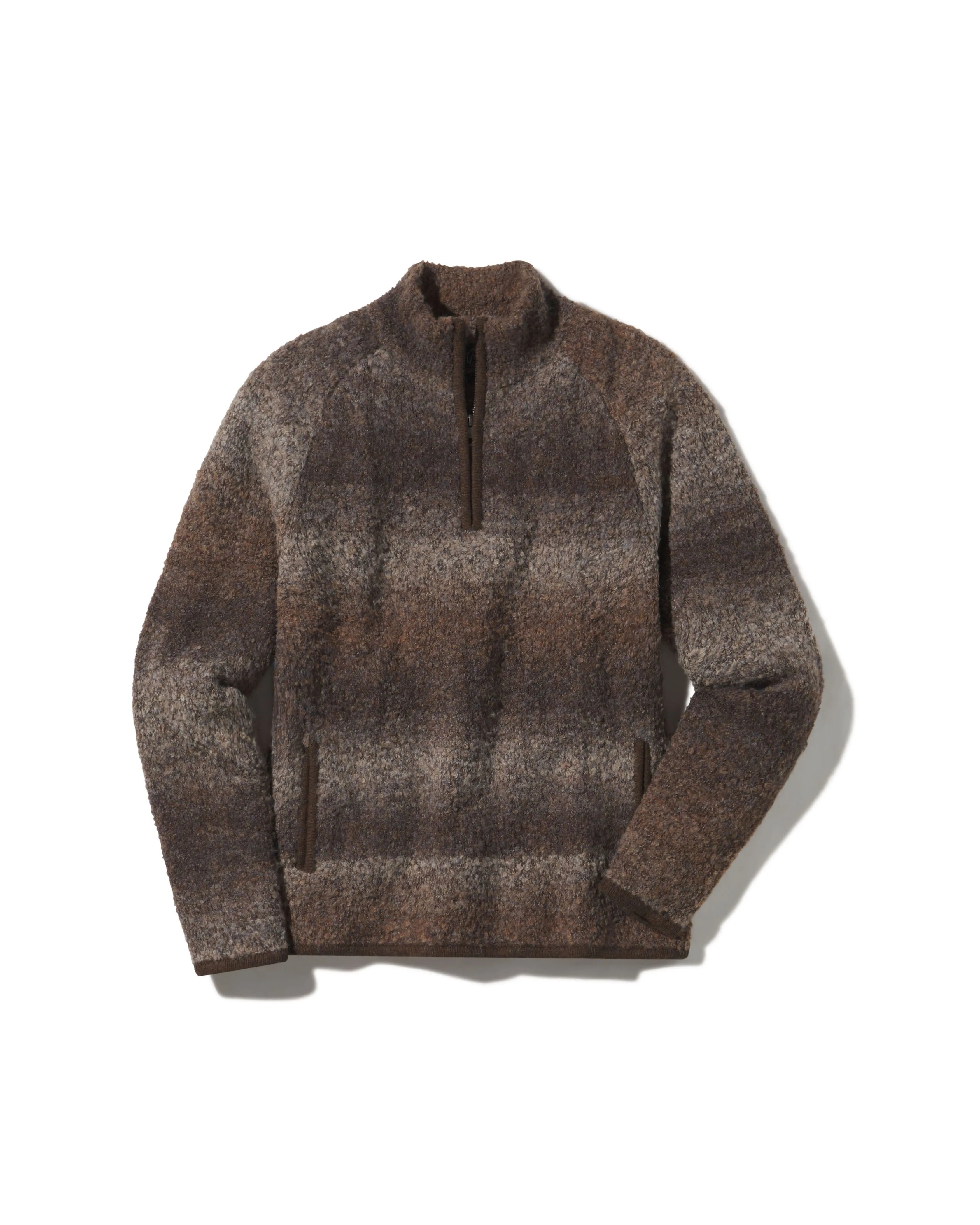 Ambassador Boucle Half Zip Sweater