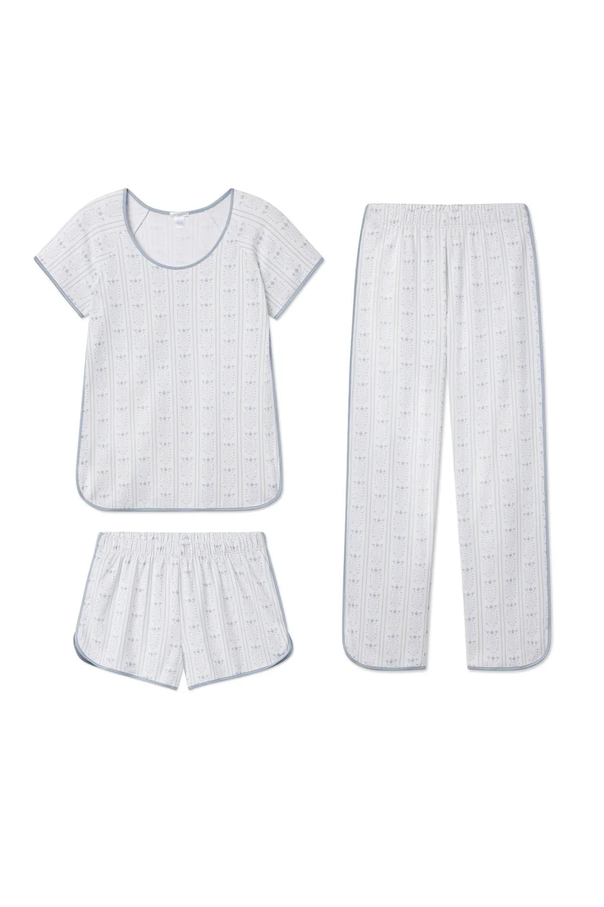 Bundle in Dusty Blue Antoinette