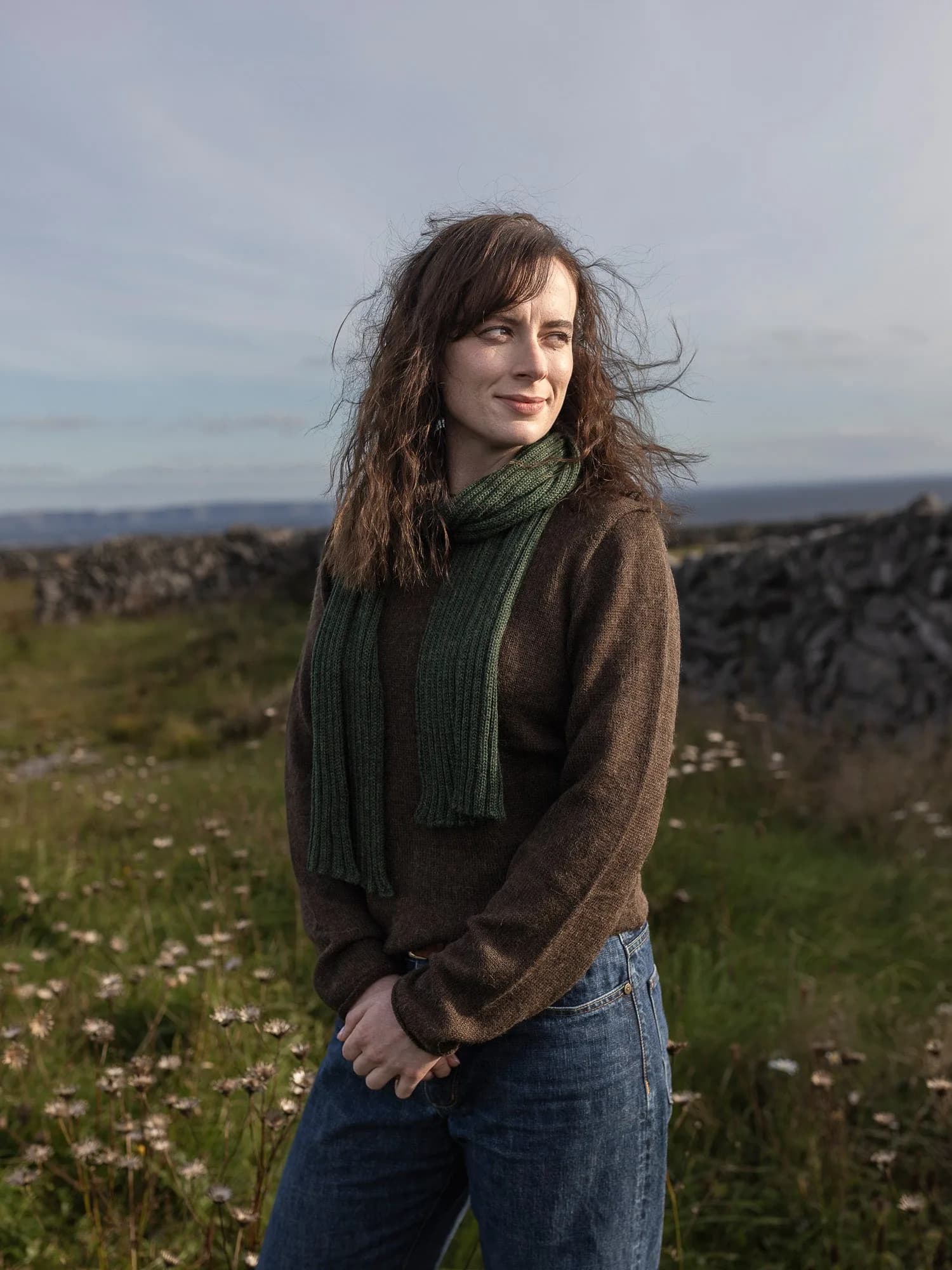 Women's Undyed Alpaca Tunic