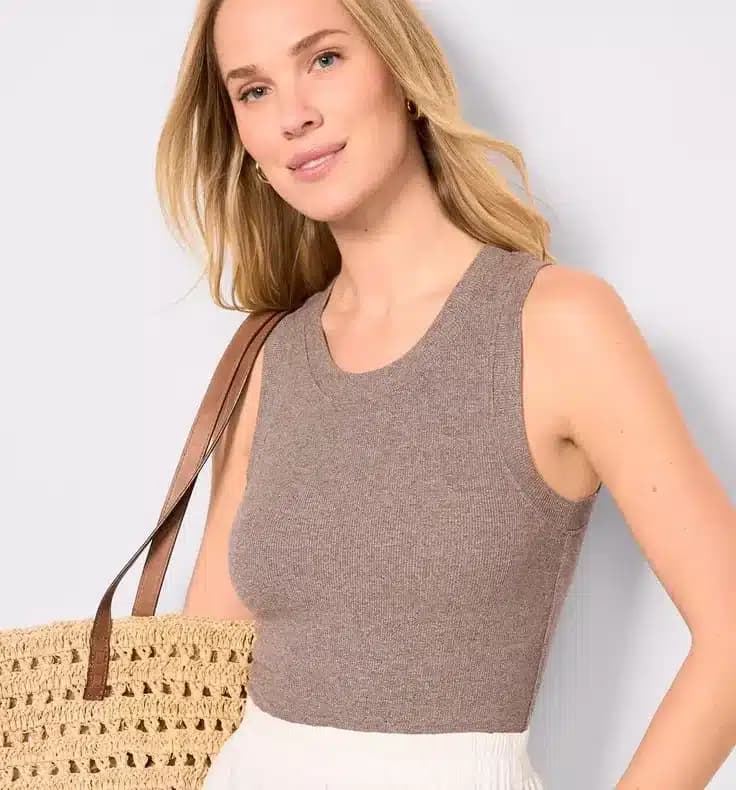 Noelle Paris Rib Top
