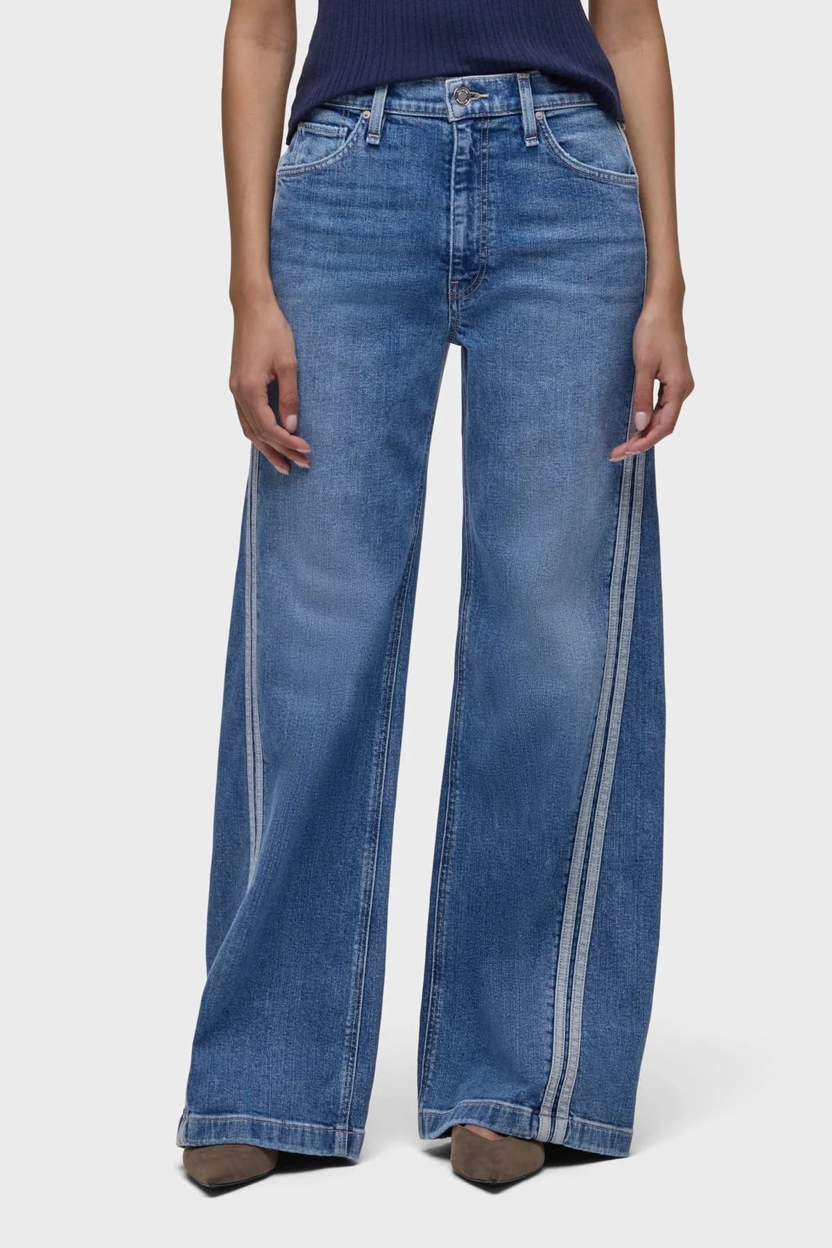 Jodie Loose Fit Wide Leg Track Pant