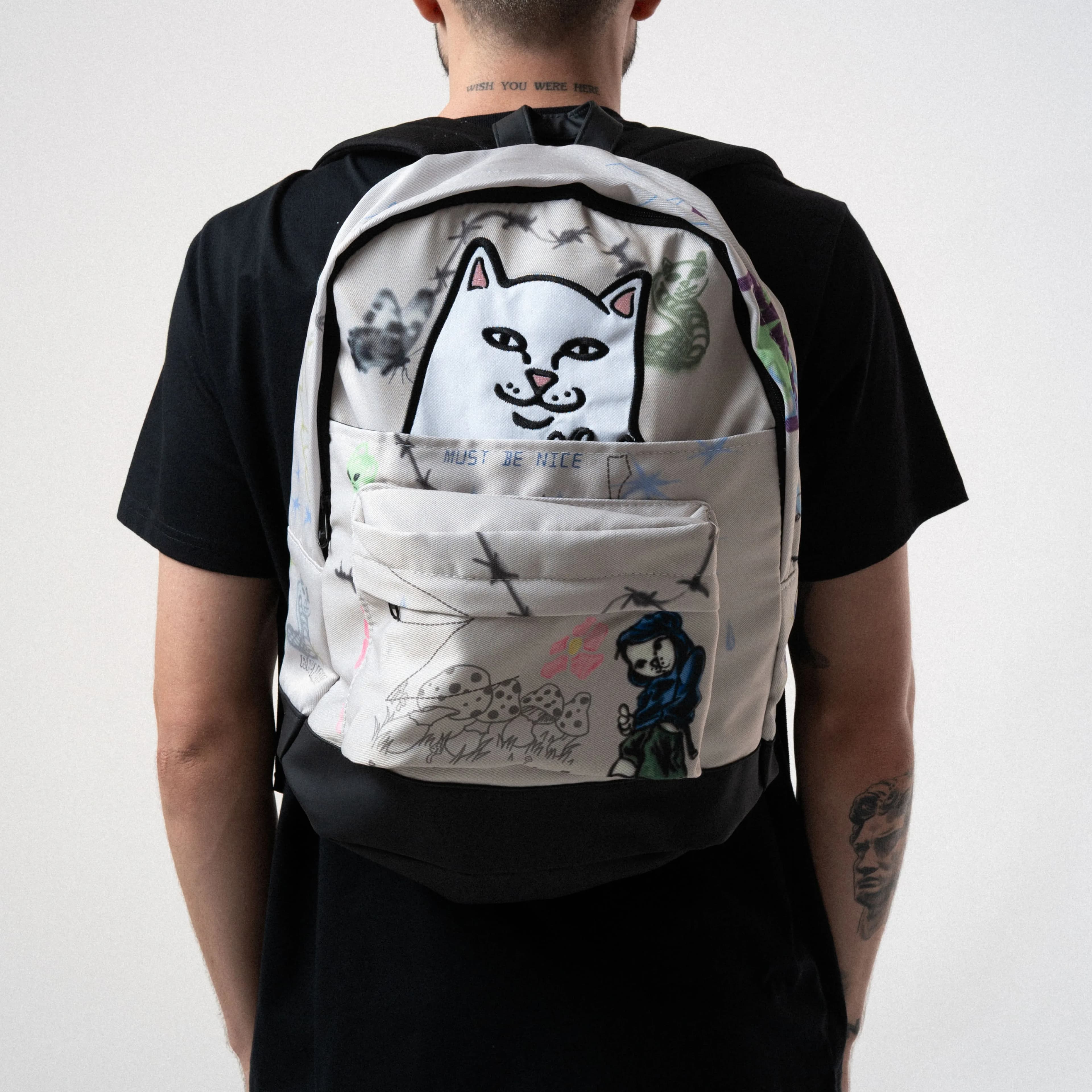 Goosebumps Velcro Backpack