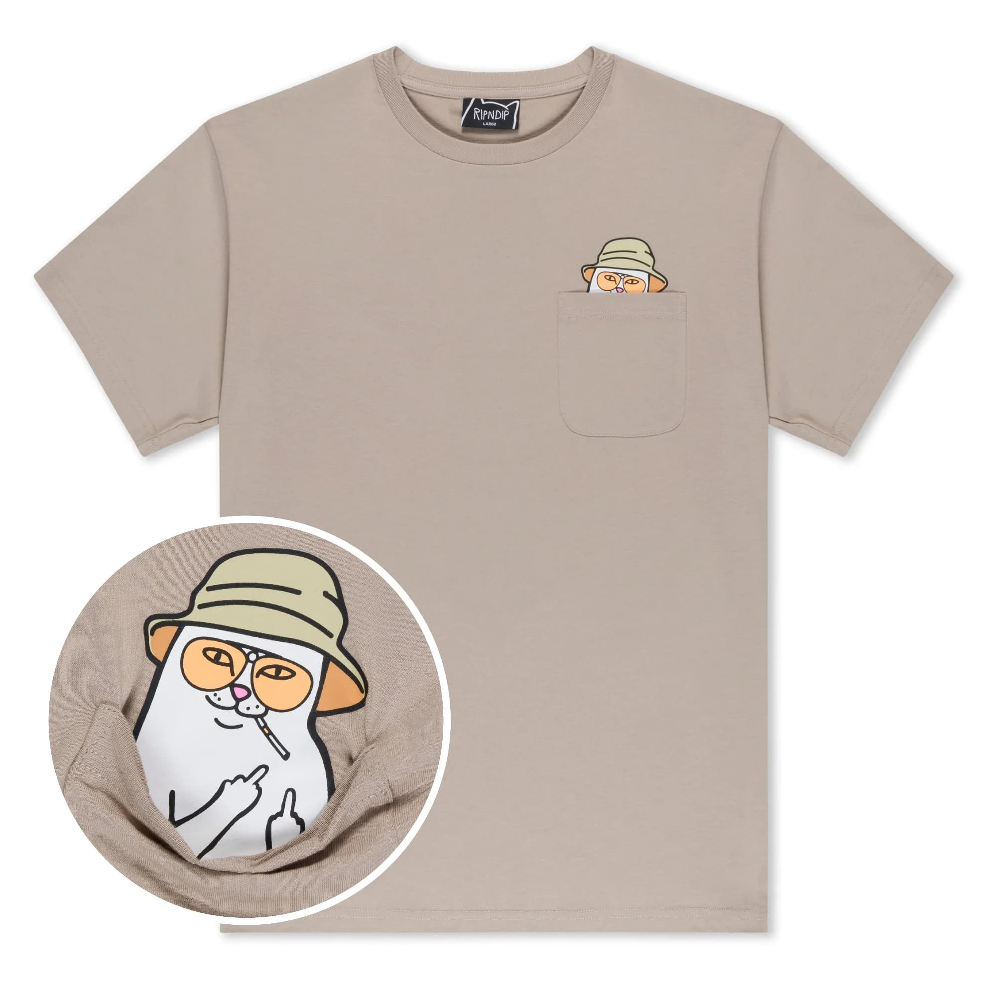 Nermal S Thompson Pocket Tee