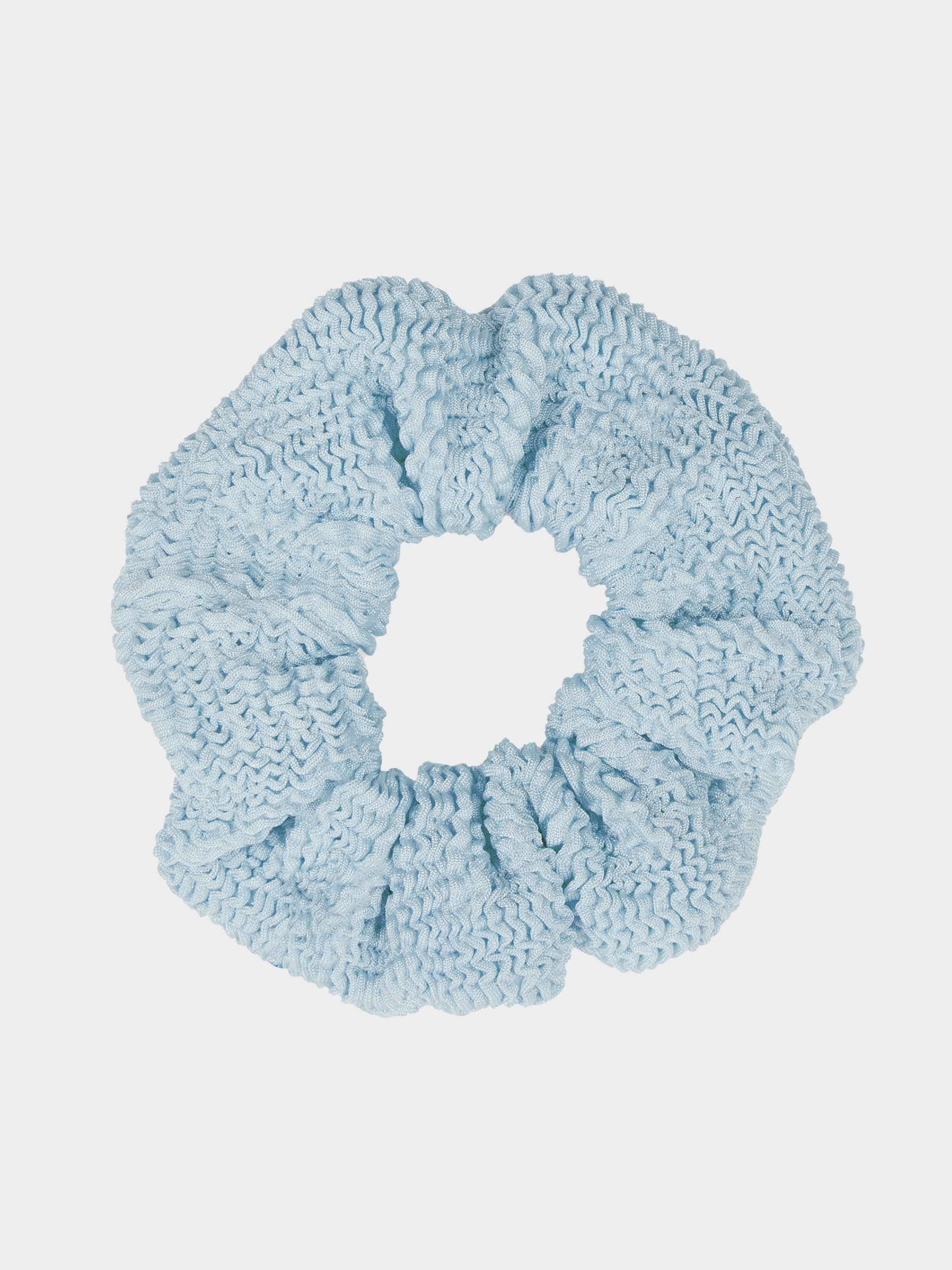 Scrunchie - Metallic Ice Blue