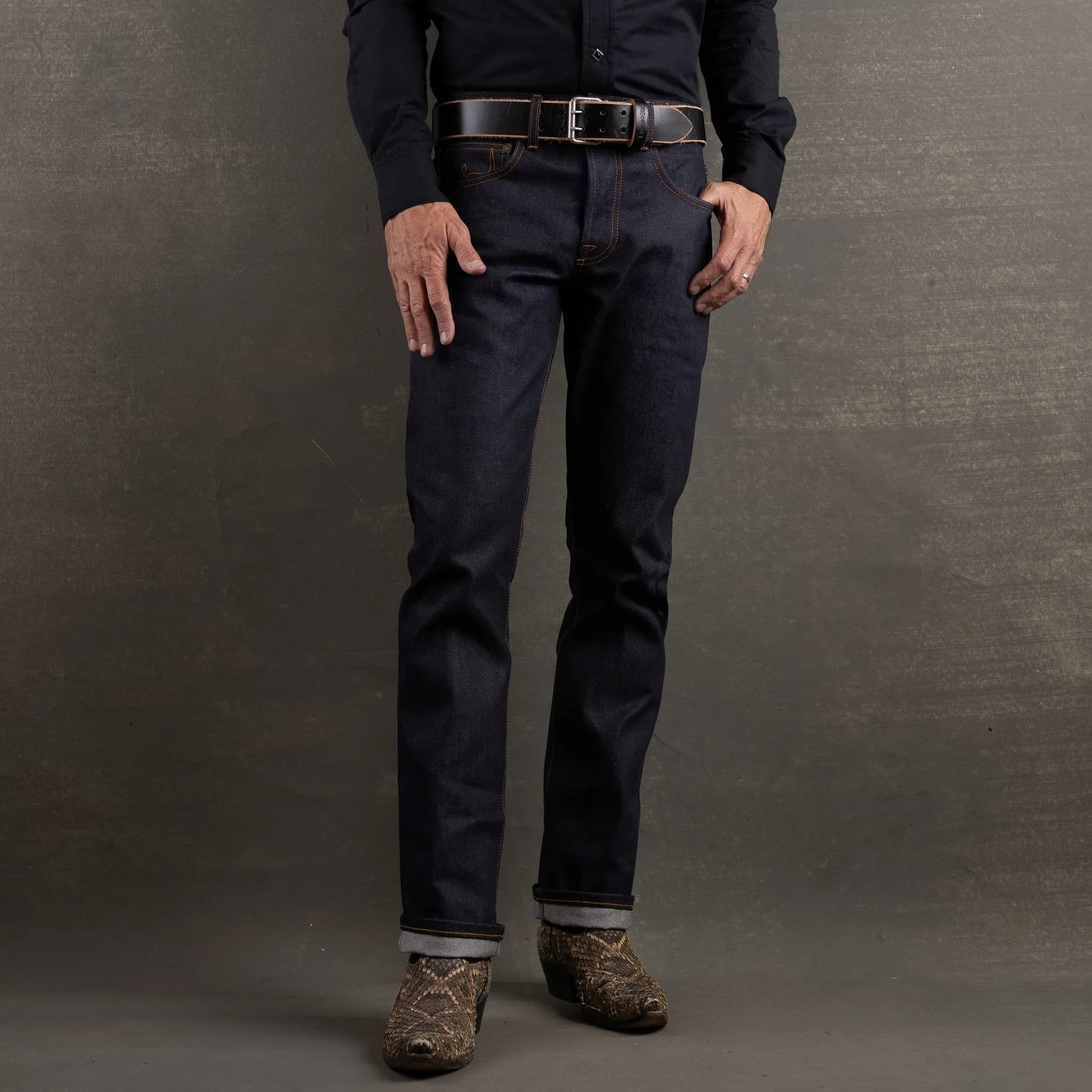 Pre Order: Mojave Western Cut 16.5oz Sensei Japan Selvage Denim