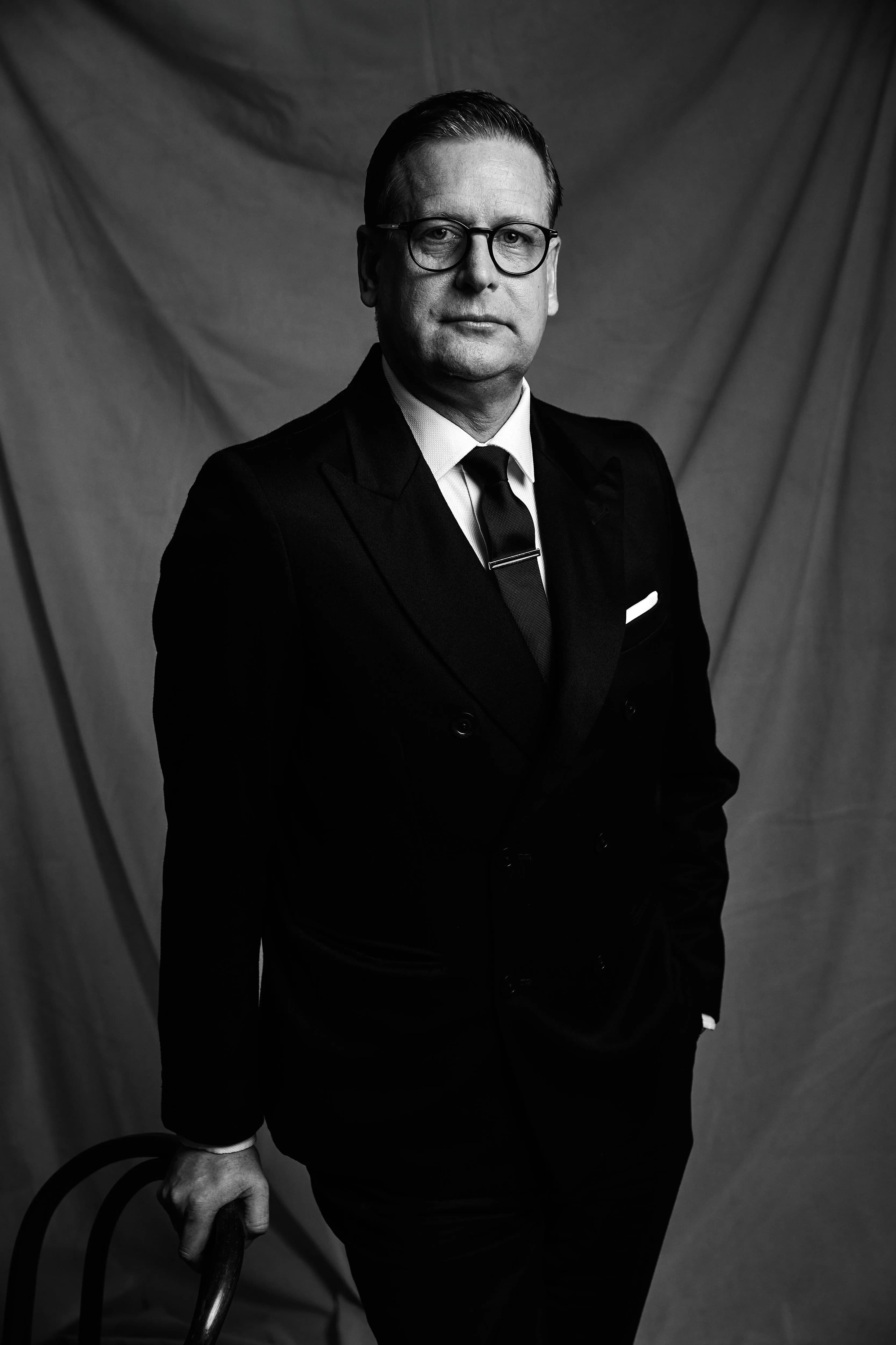 Ed Chamberlin (navy Barathea)