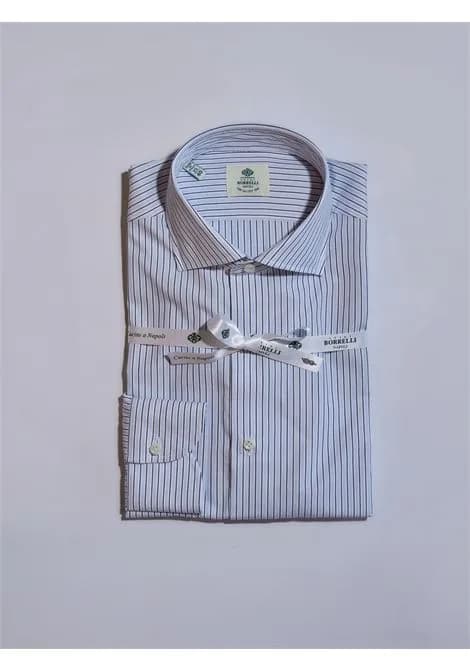 STRIPED POPLIN SHIRT