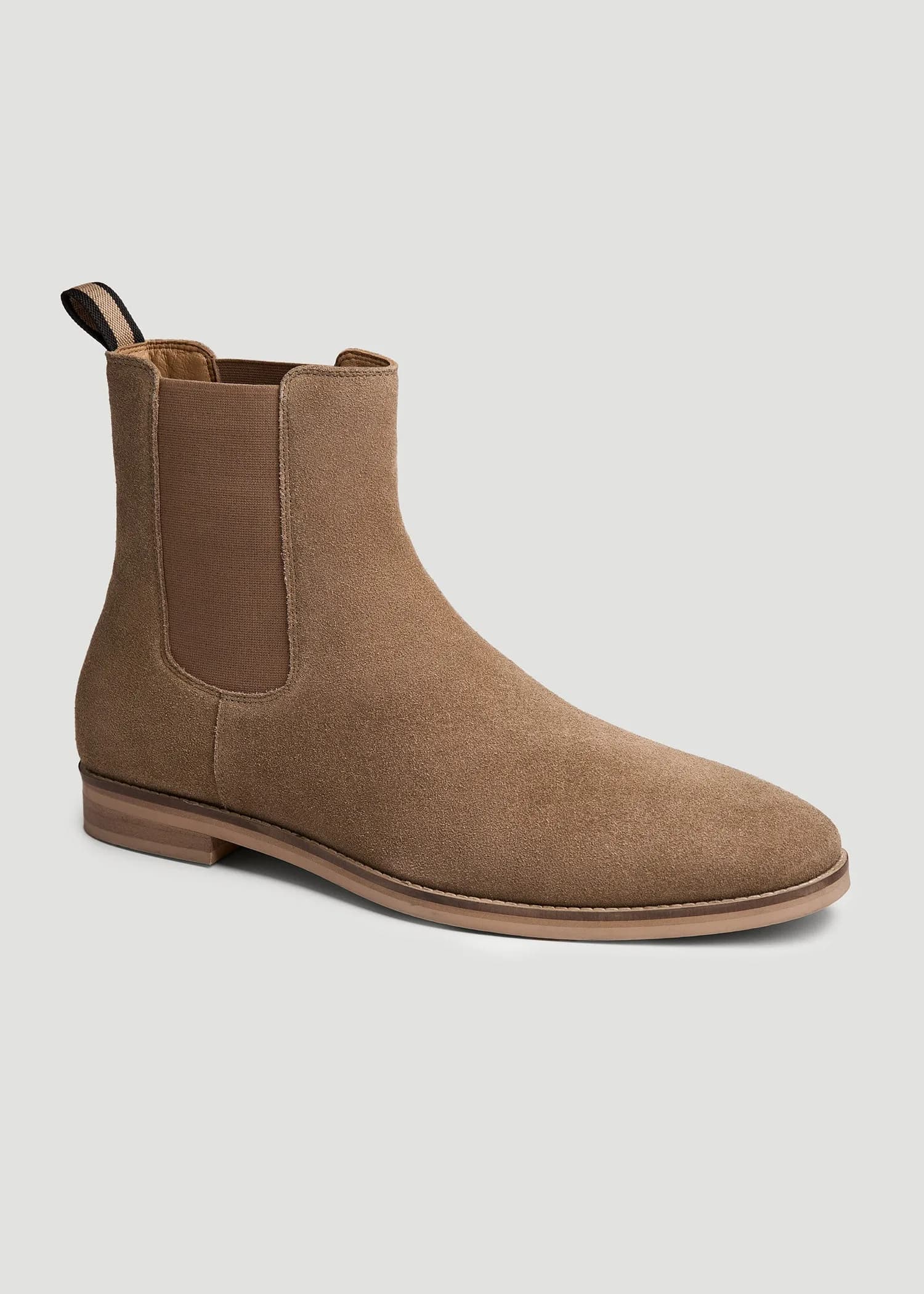 Suede Pull-On Boots for Tall Men