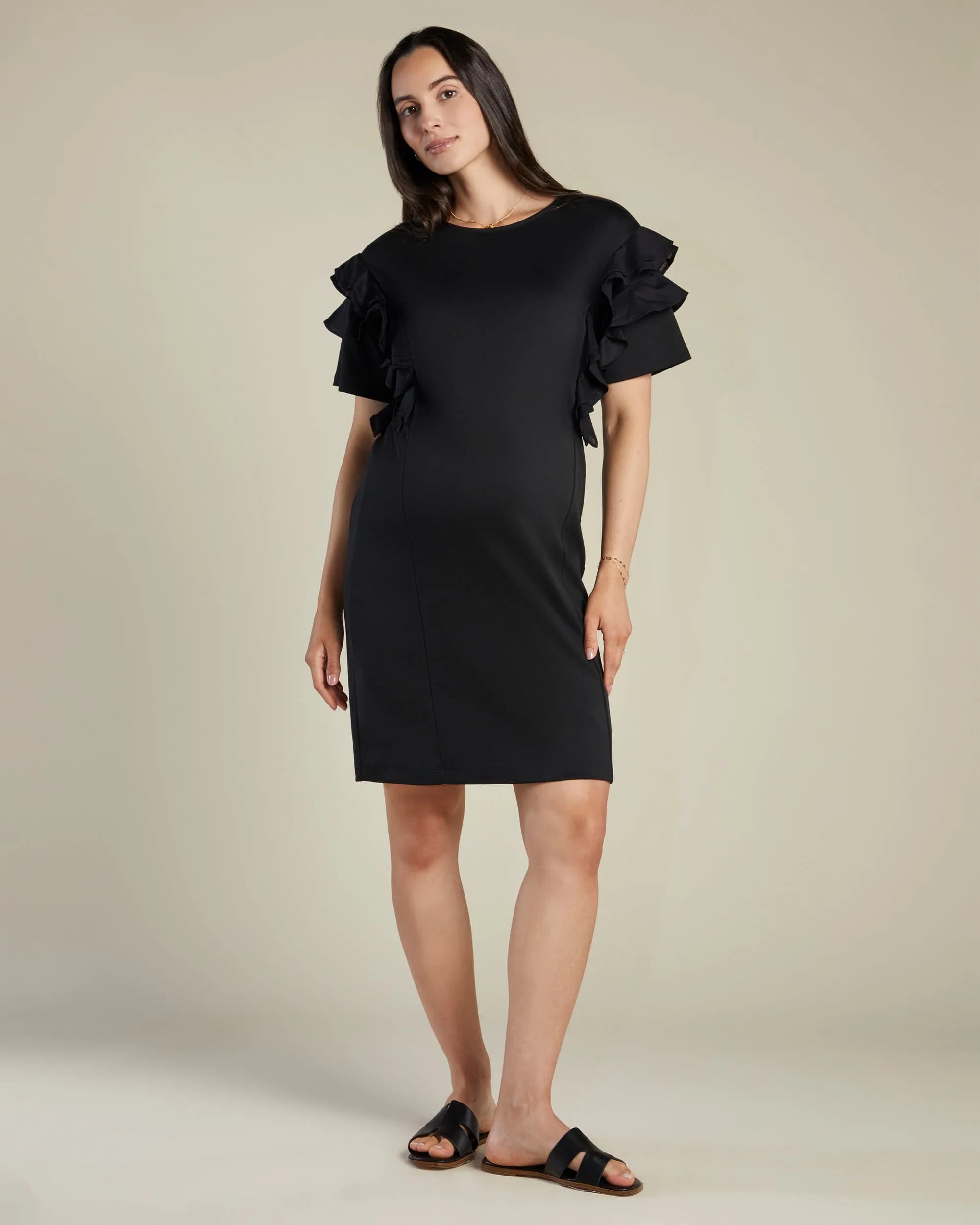 Ruffle Detail Dress