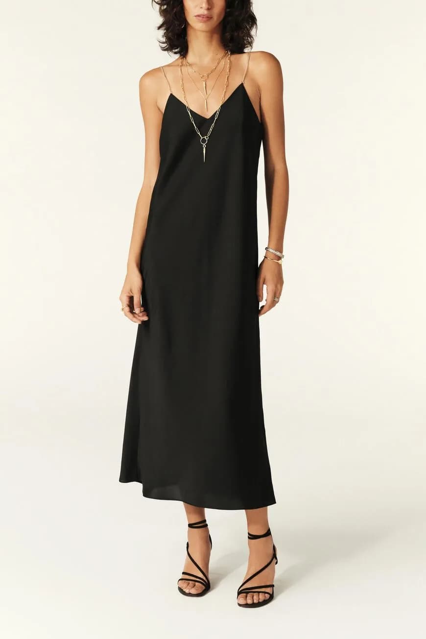 CHIARA V-neck dress