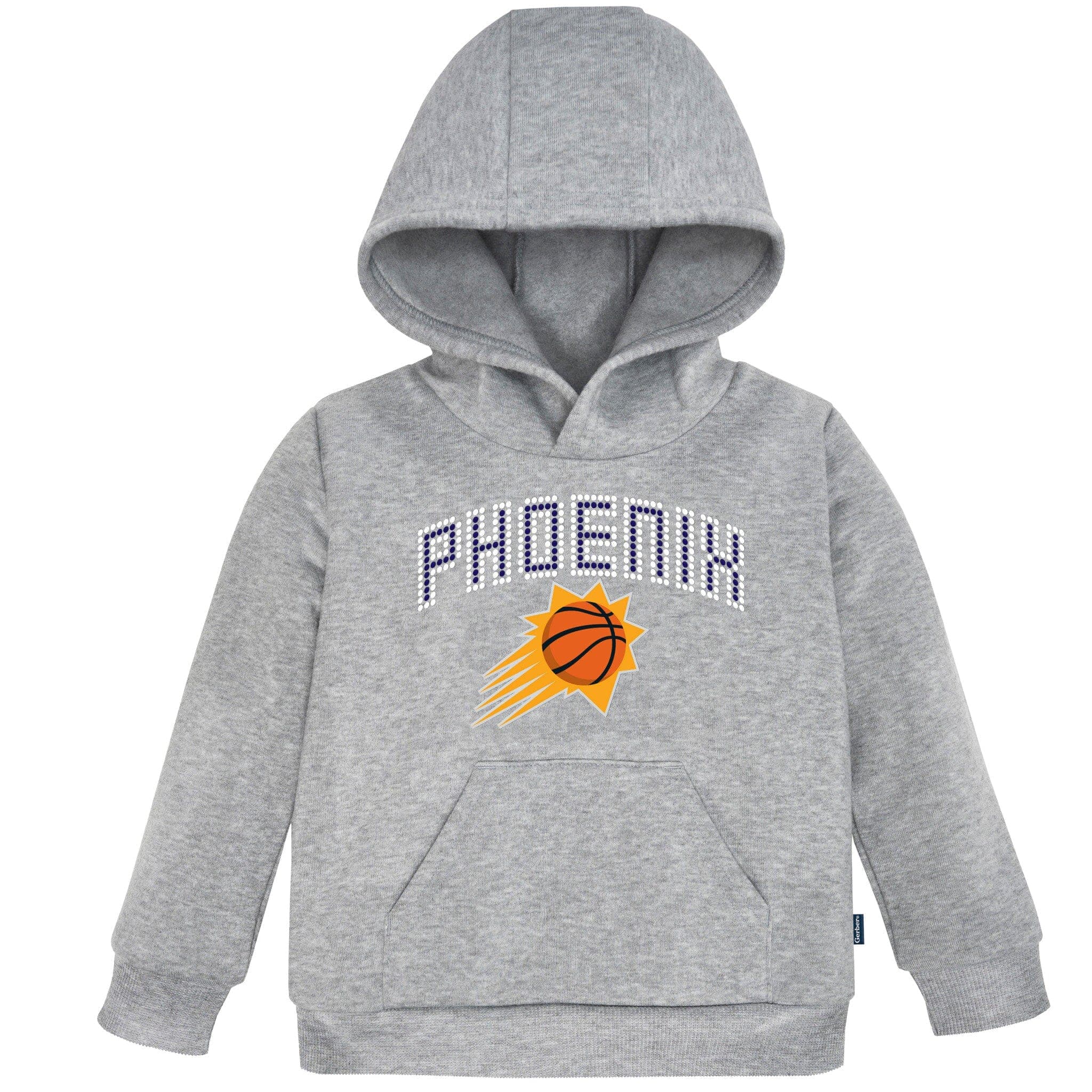 Infant & Toddler Neutral Gray Phoenix Suns Hoodie