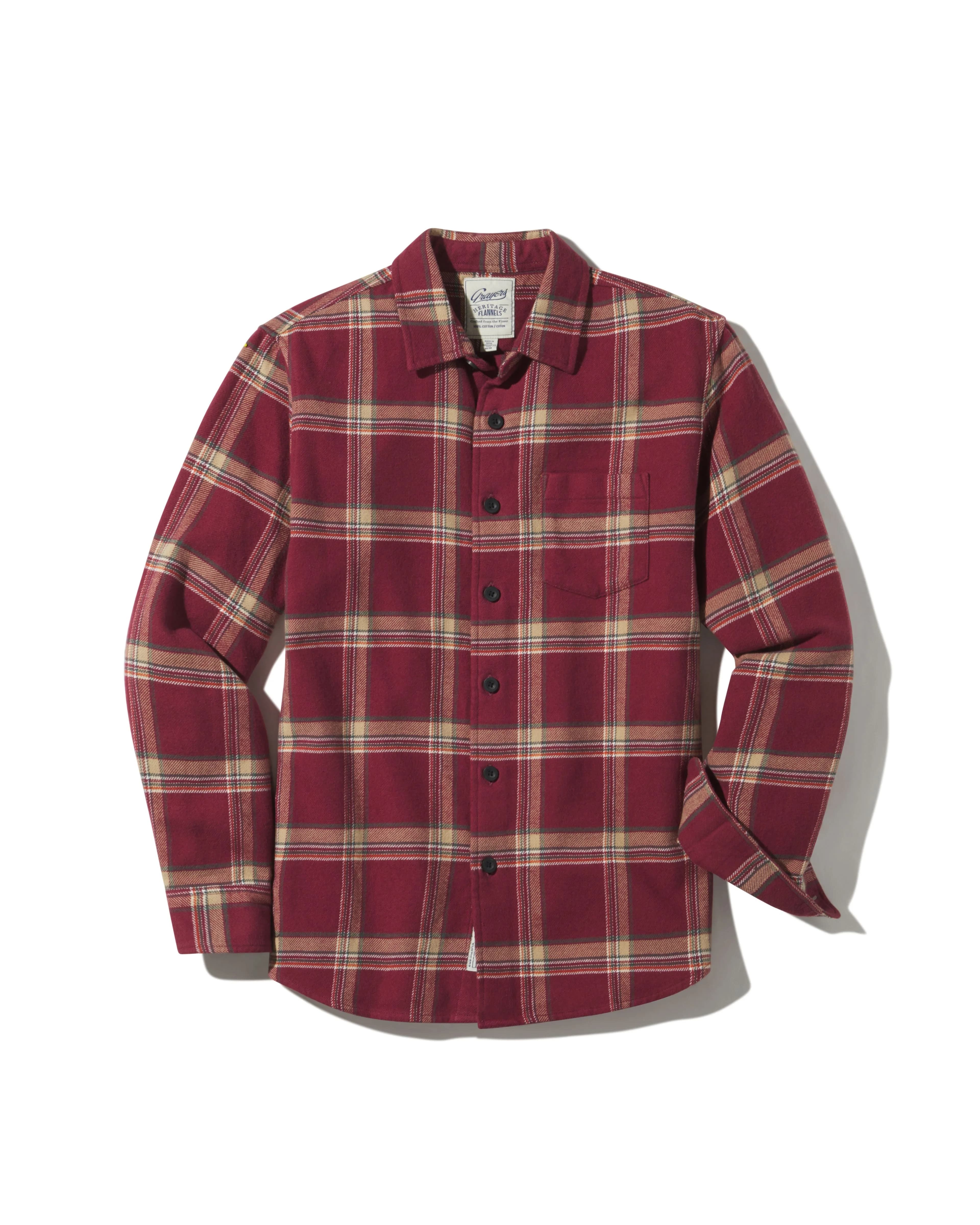 Northwoods Heritage Flannel - Burgundy Truffle *
