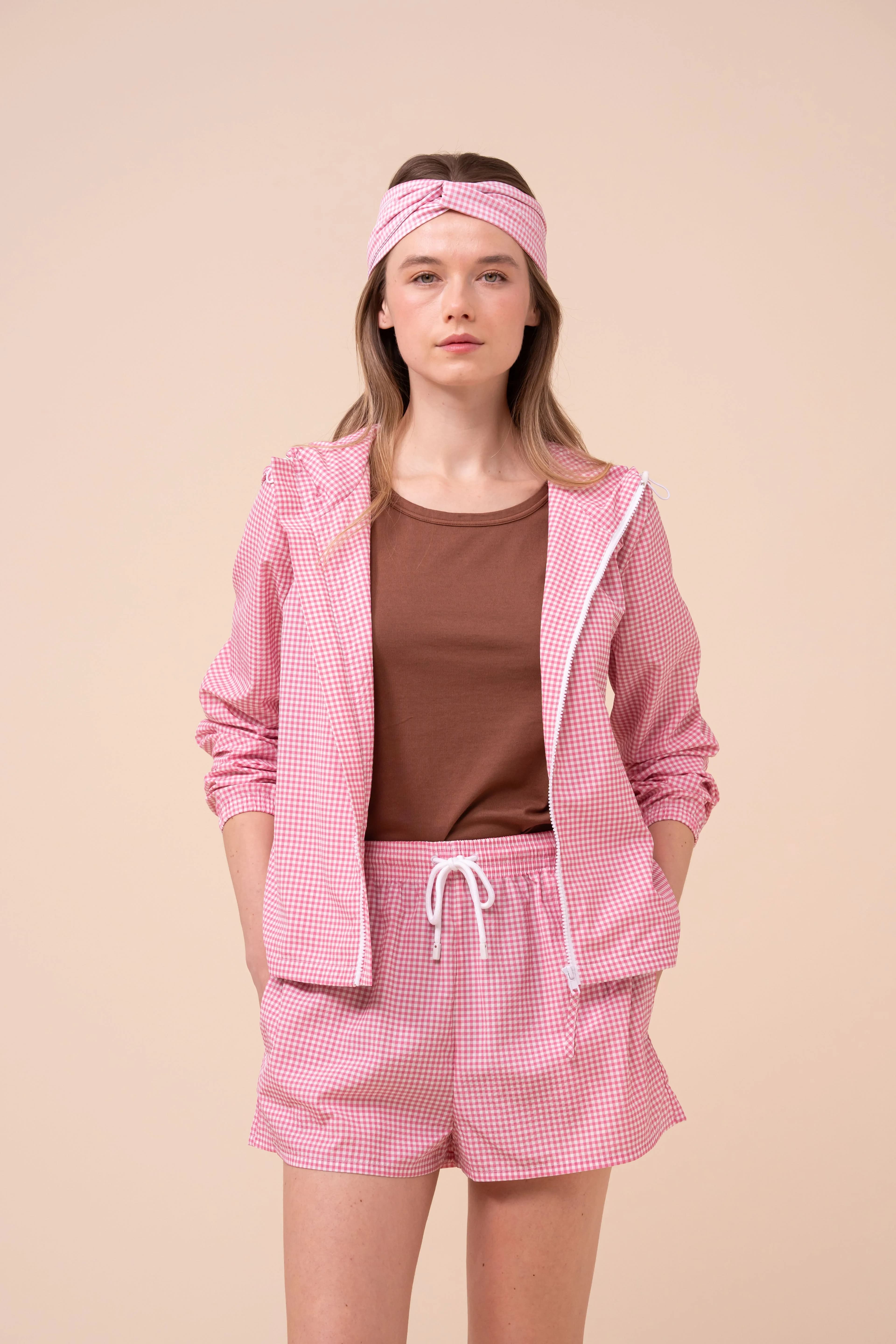 Seersucker Gingham Jacket