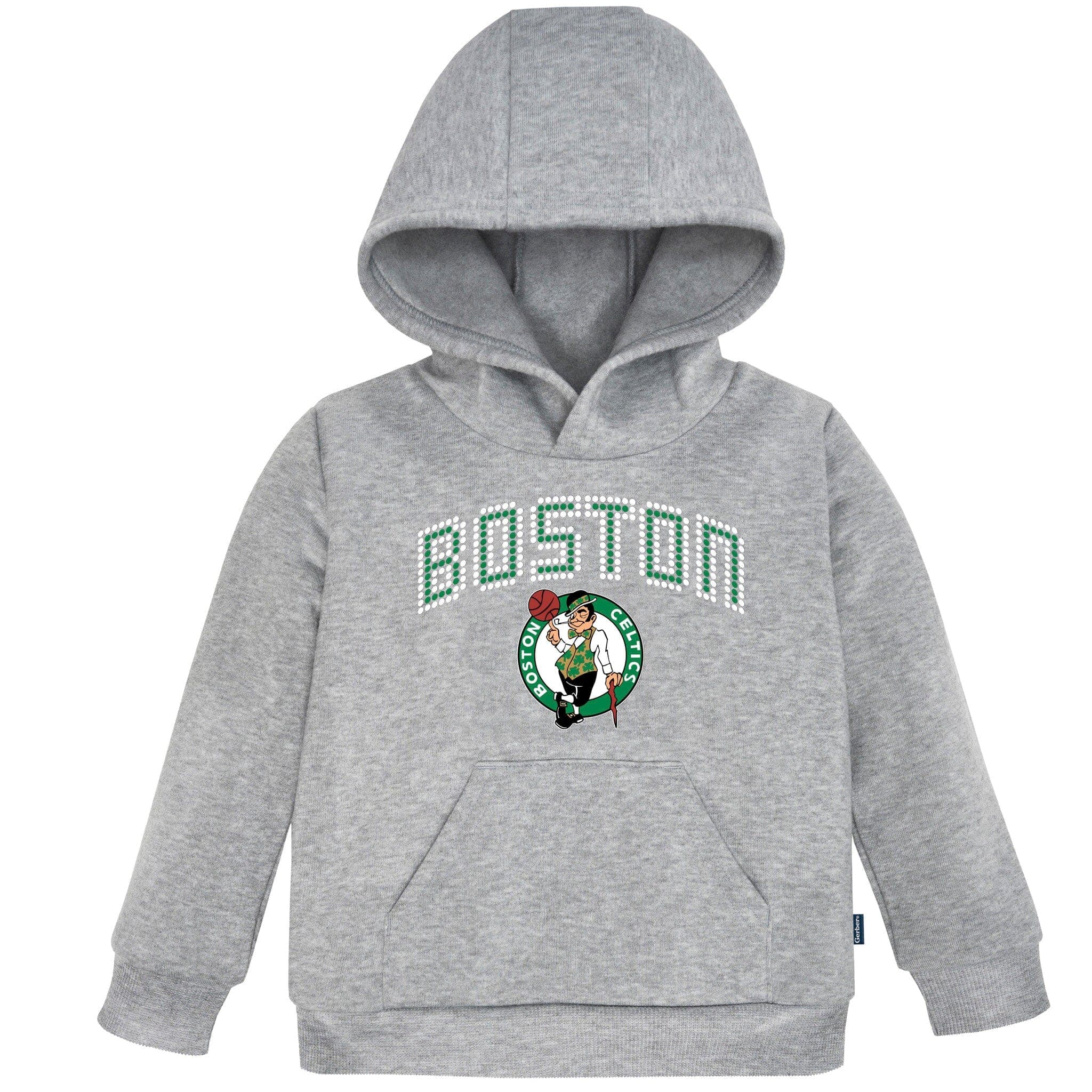 Infant & Toddler Neutral Gray Boston Celtics Hoodie