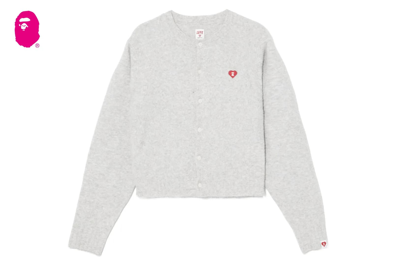 HEART BADGE CARDIGAN