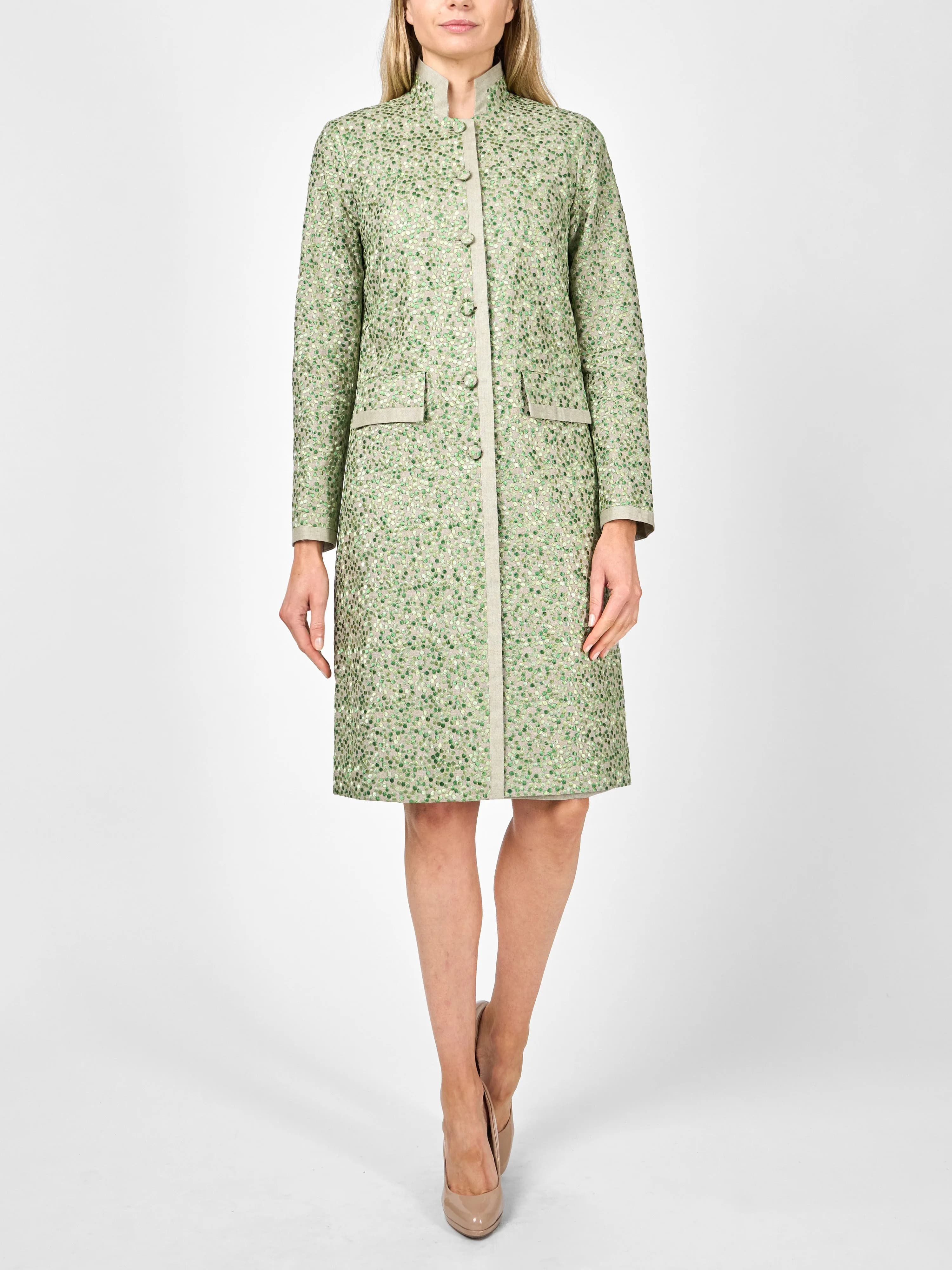 St James Coat Stone Dorchester Linen