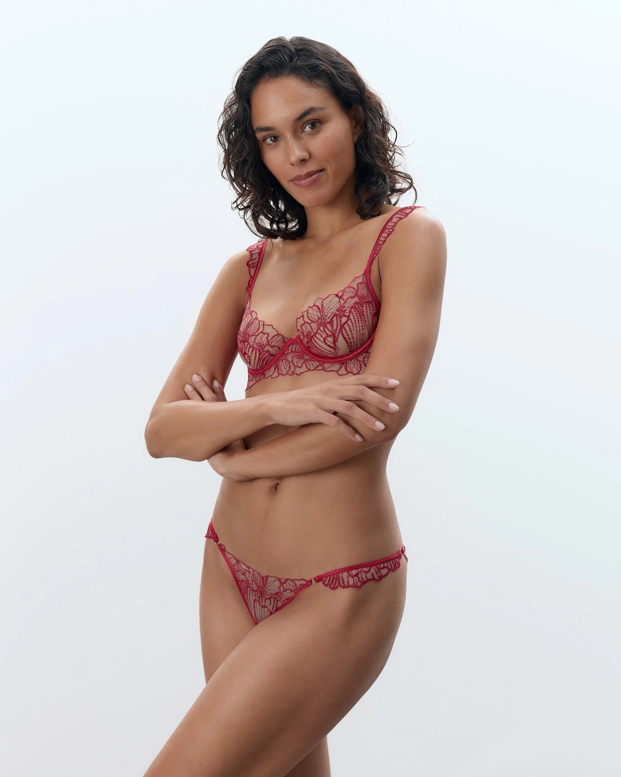 Amarosa Bra & Brief Set Pink