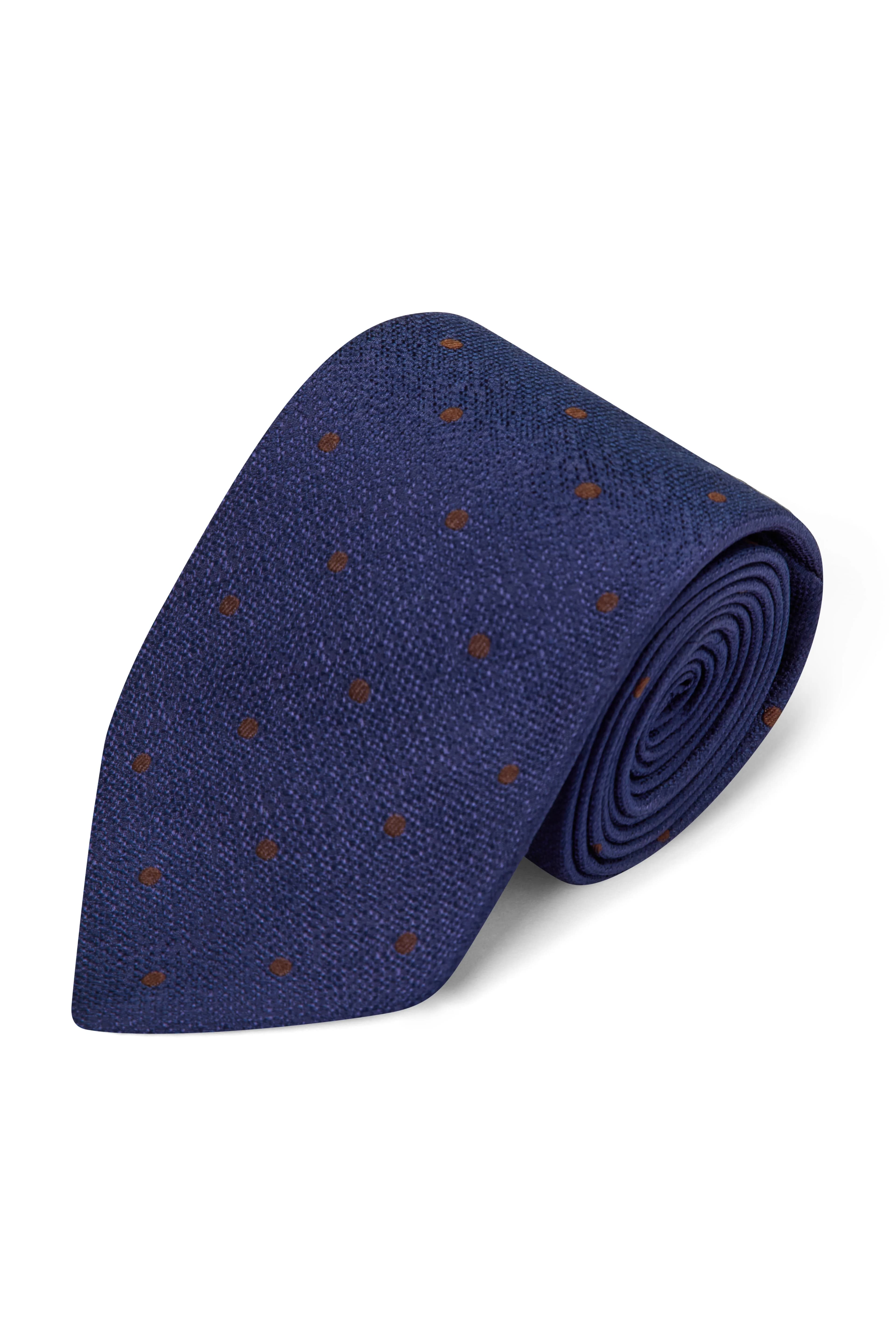Spot Silk Tie