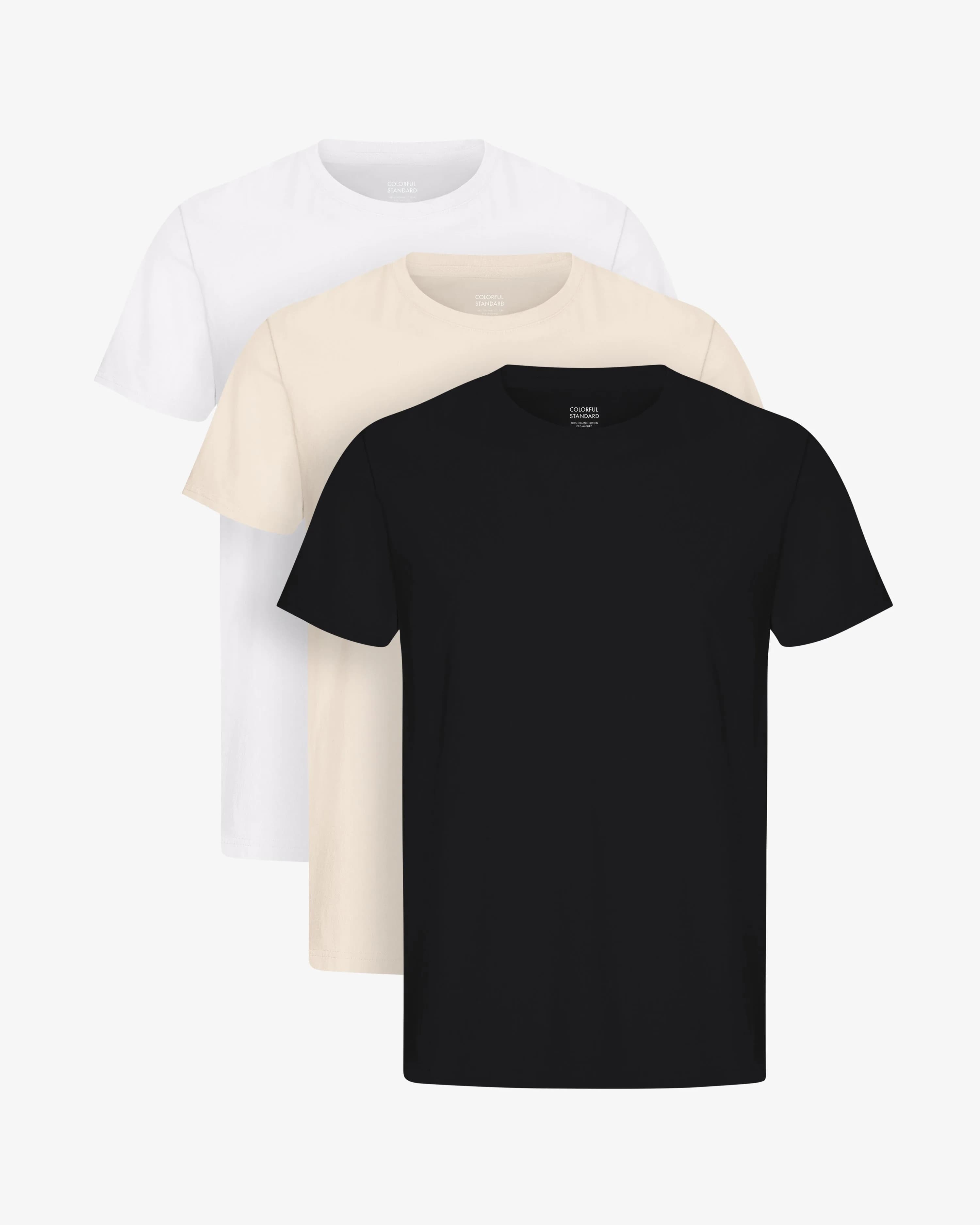 Classic Organic Tee - Mixed 04 (3-Pack)
