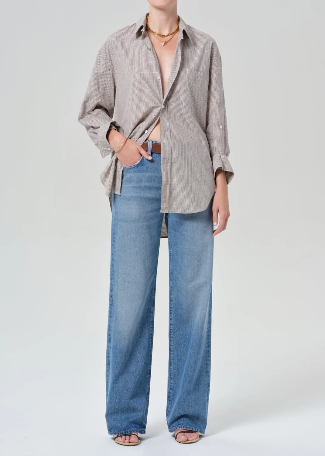 Annina Straight Leg 30" in Jete