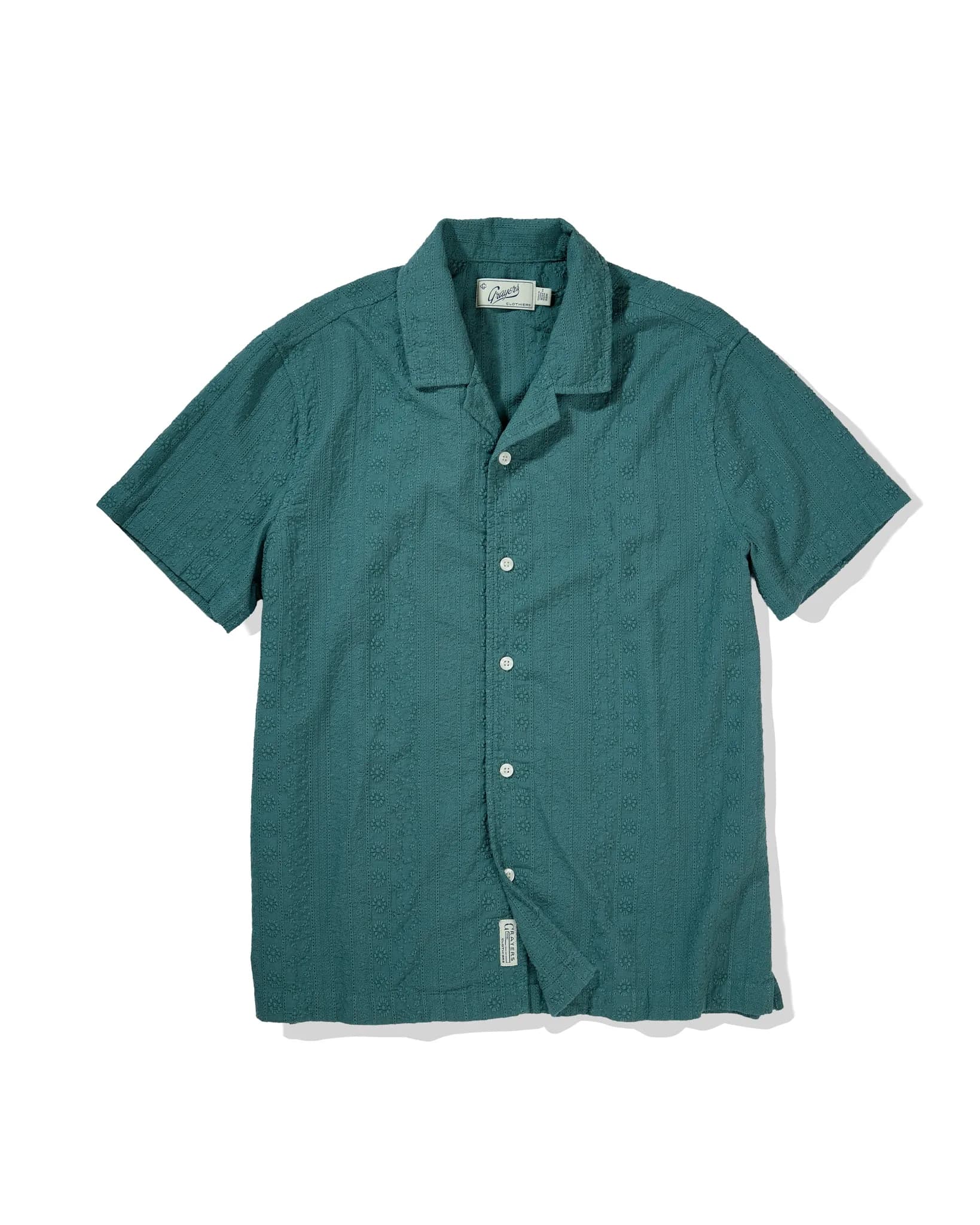 Resort Embroidered Shirt - Sagebrush Green