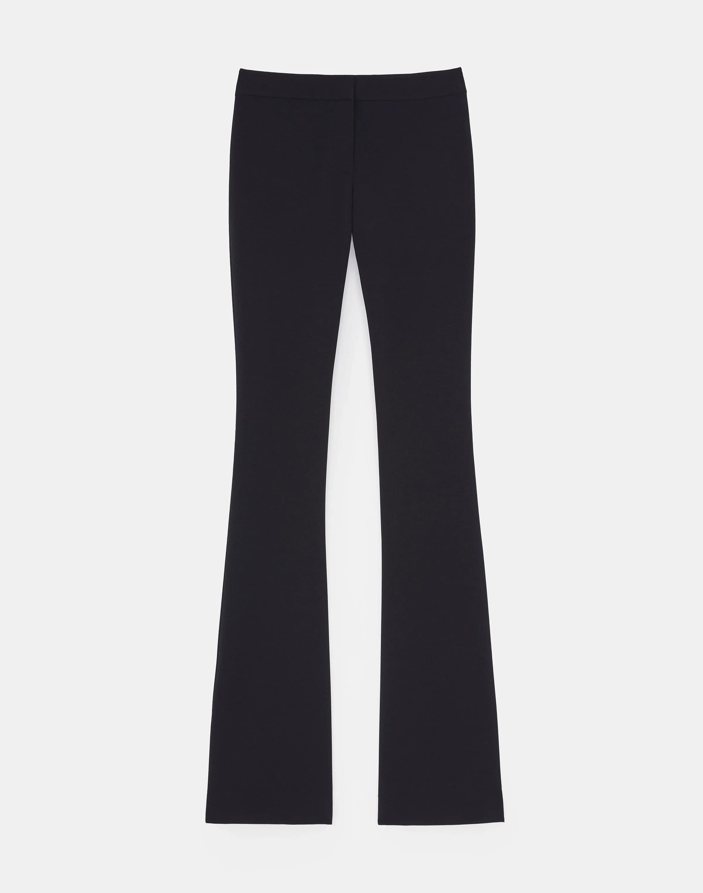 Compact Stretch Viscose Waldorf Flared Pant