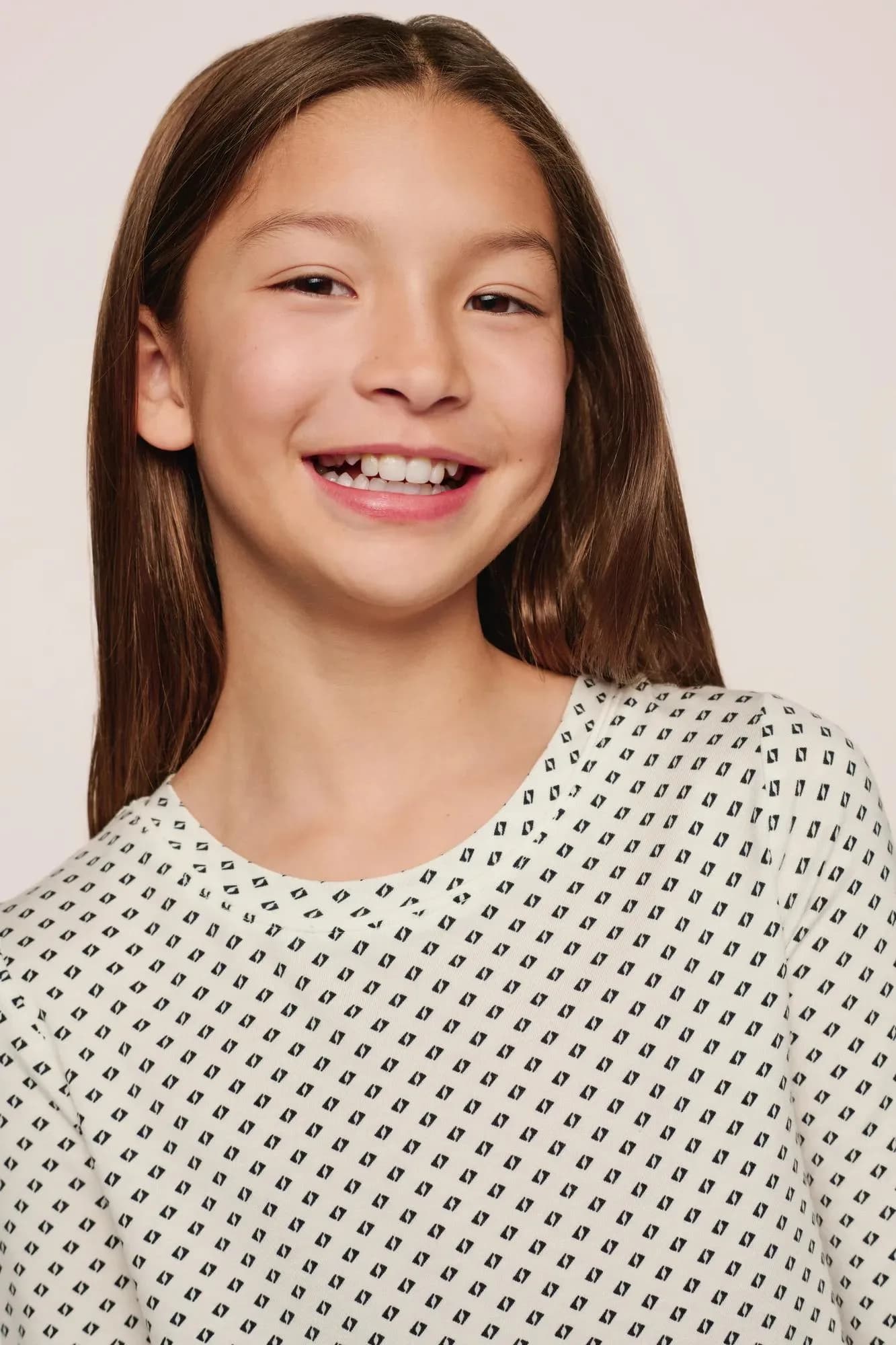 Kids Printed TENCEL™ Modal Unisex Long PJ Set