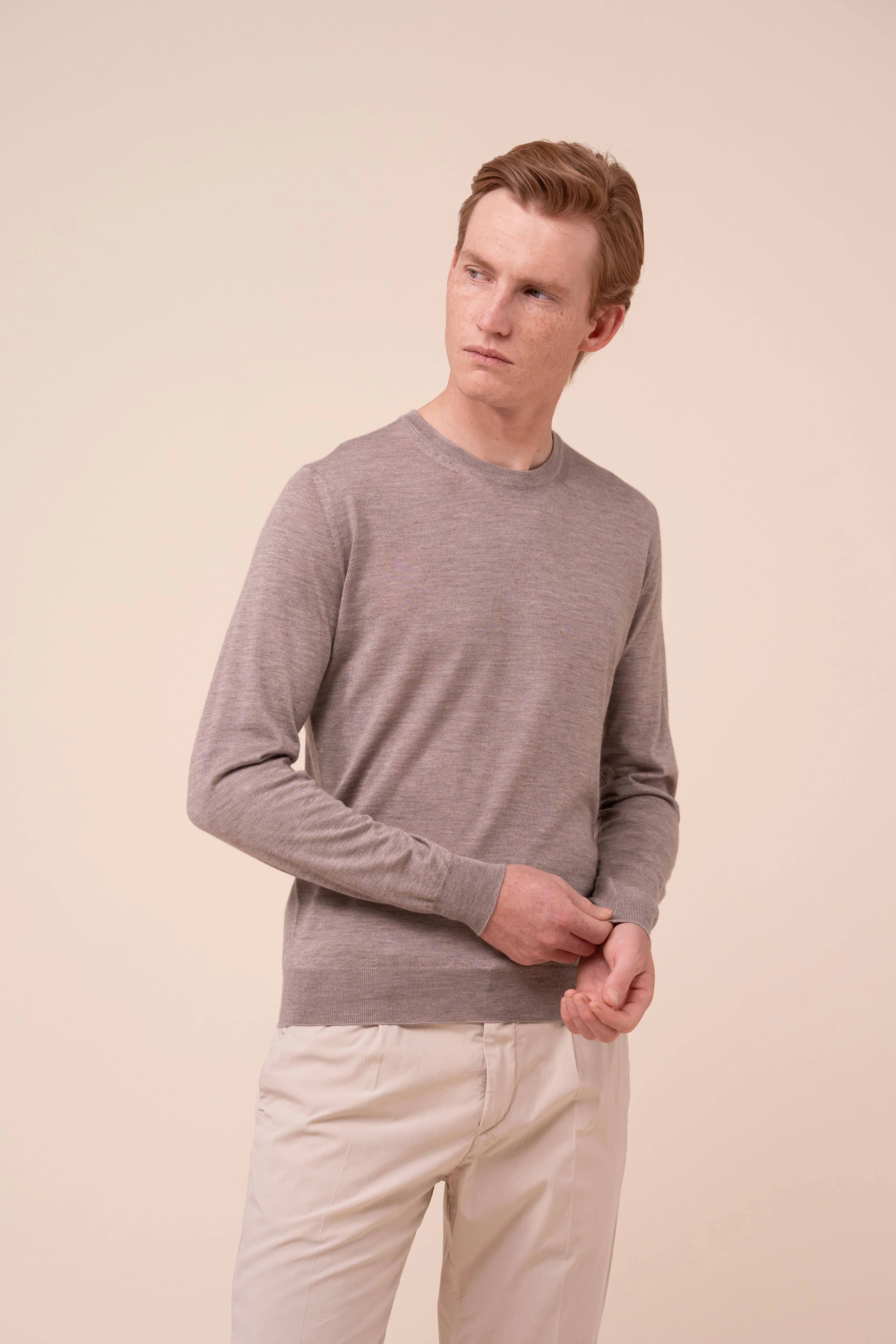 Cashmere Silk Crewneck