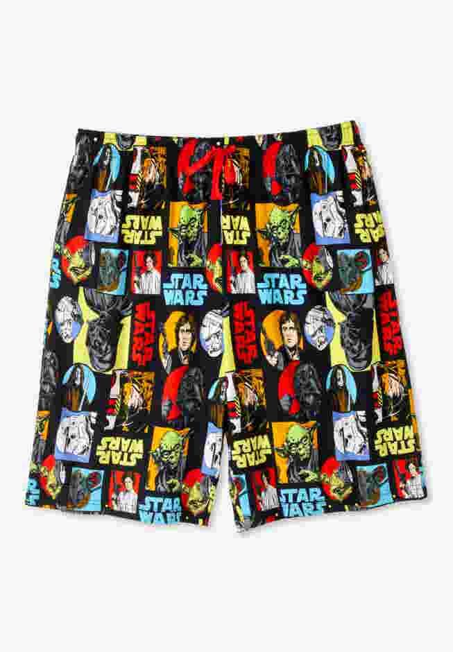 Licensed Novelty Pajama Lounge Shorts