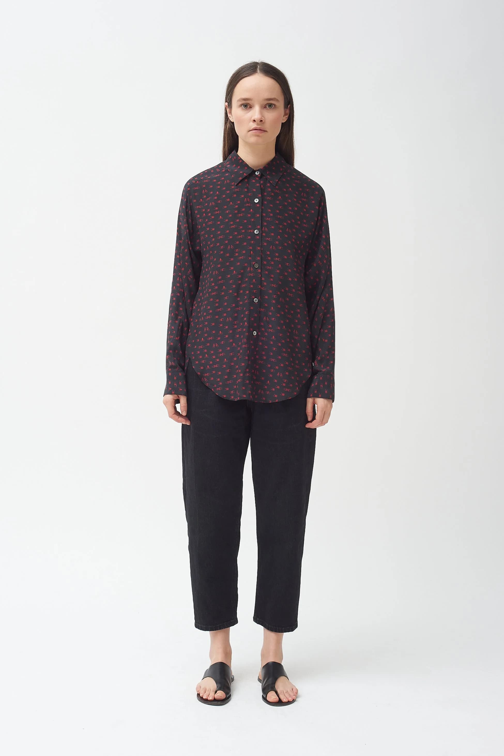 Holding Hands Print Shirt