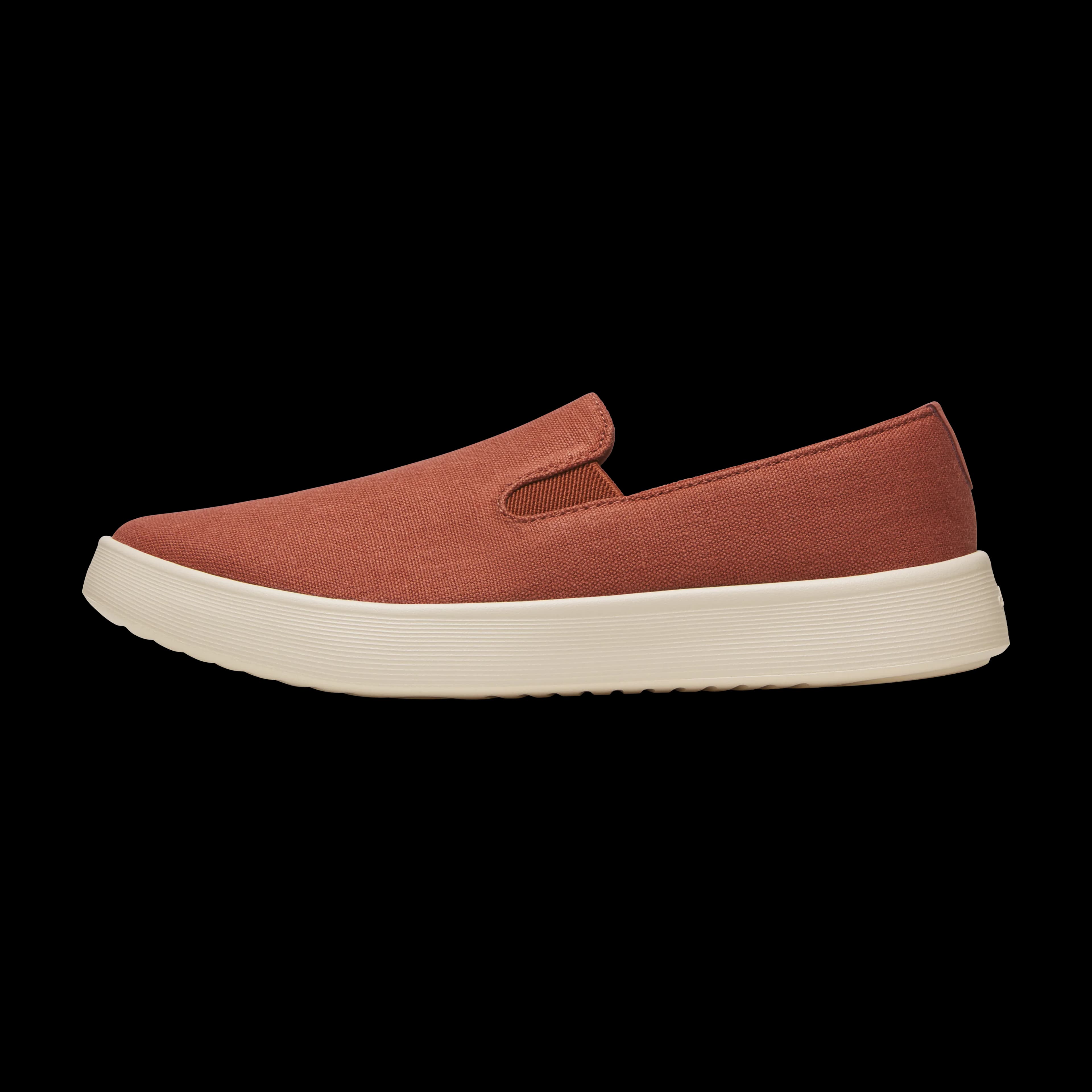 Cruiser Slip On Canvas - Auburn (Warm White Sole)