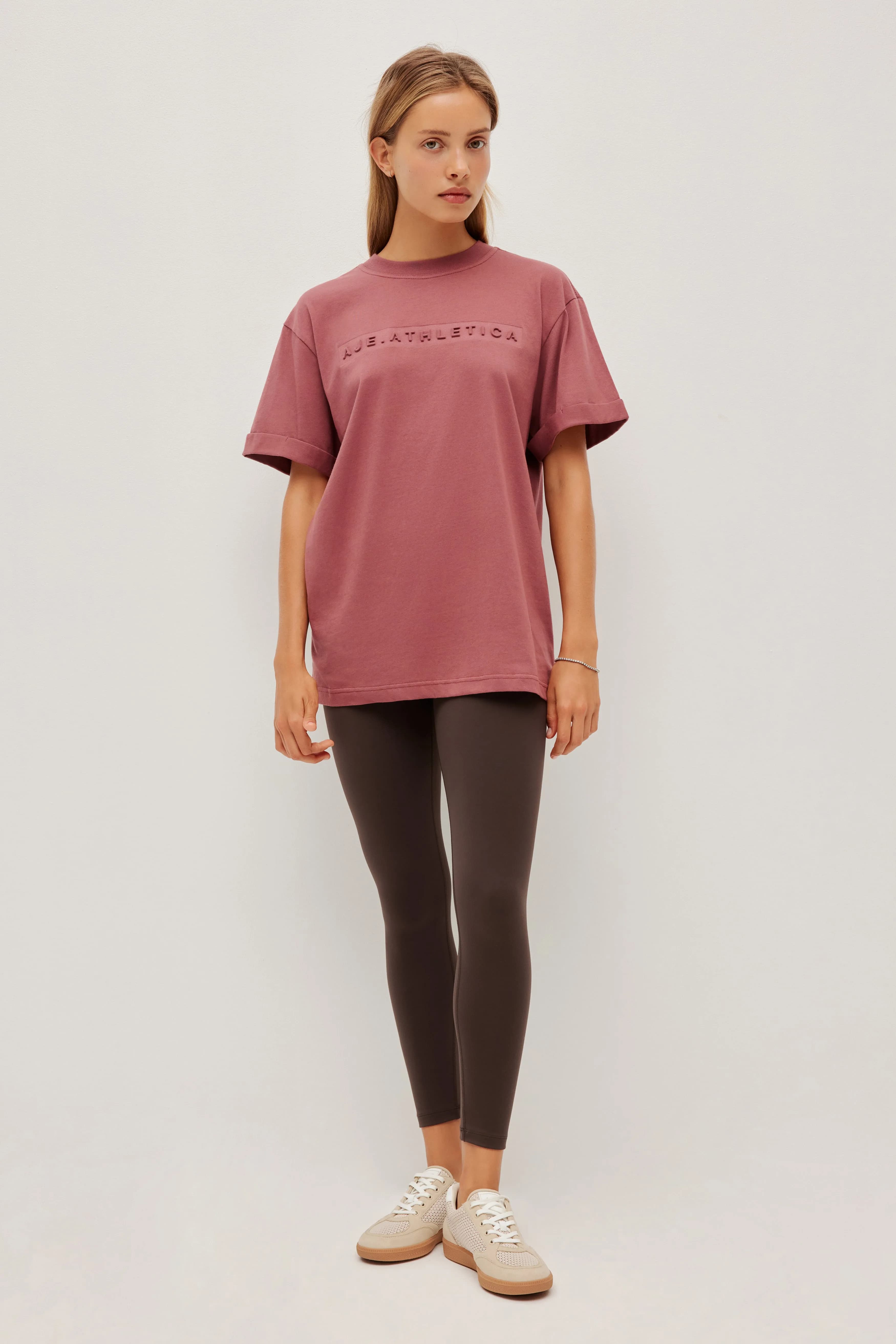 Embossed Boyfriend Tee