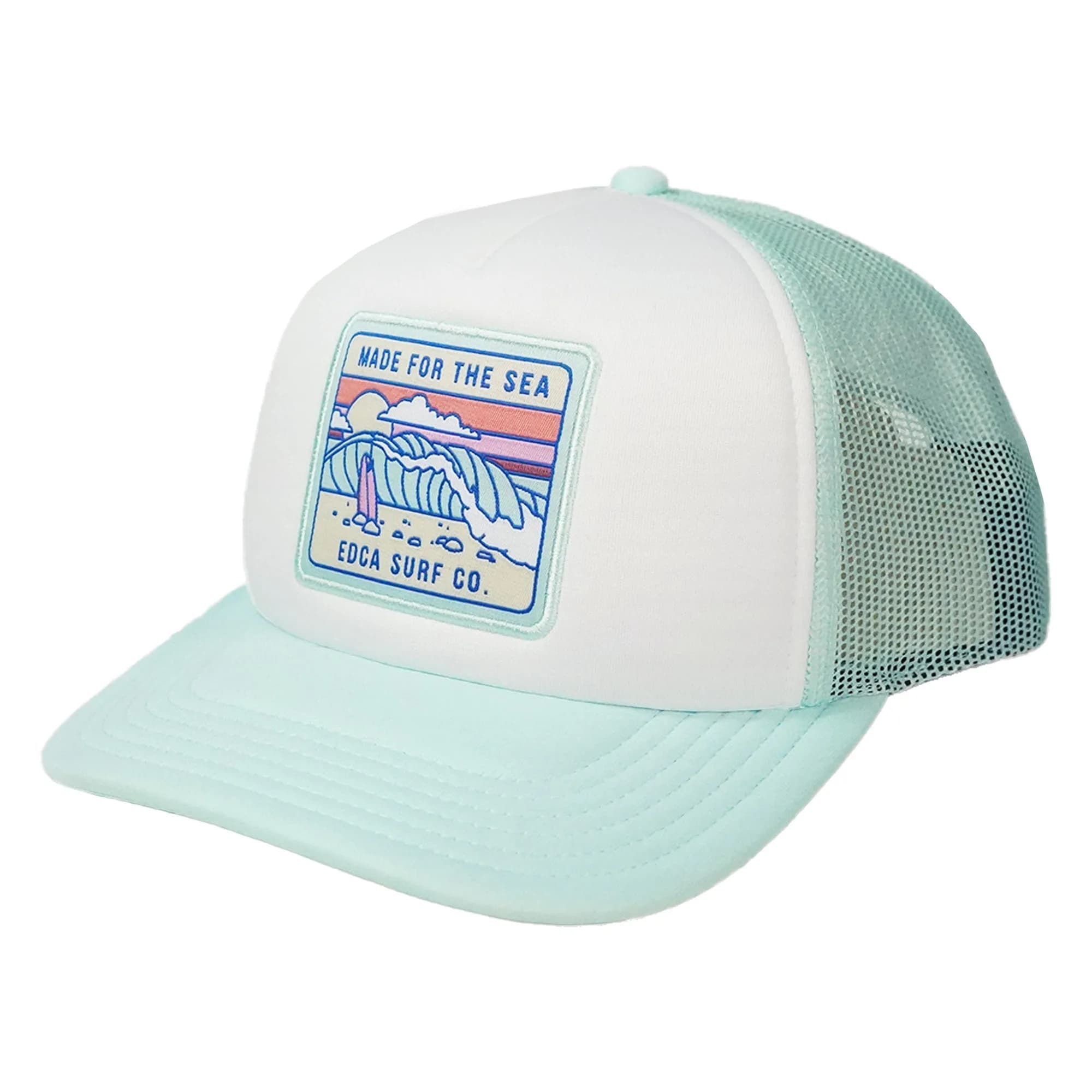 Catch Waves Foam Trucker Snapback Hat