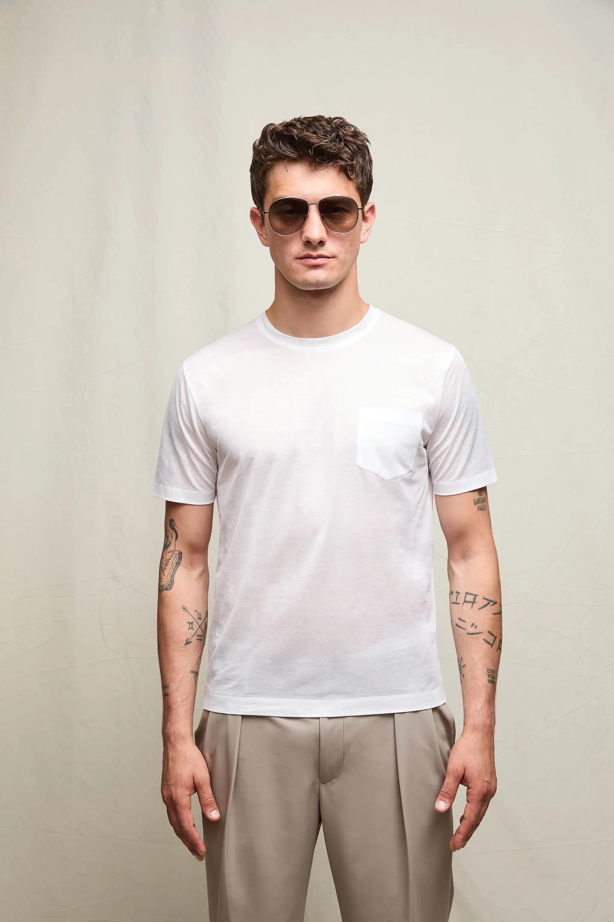 T-shirt in Cotone Bianca