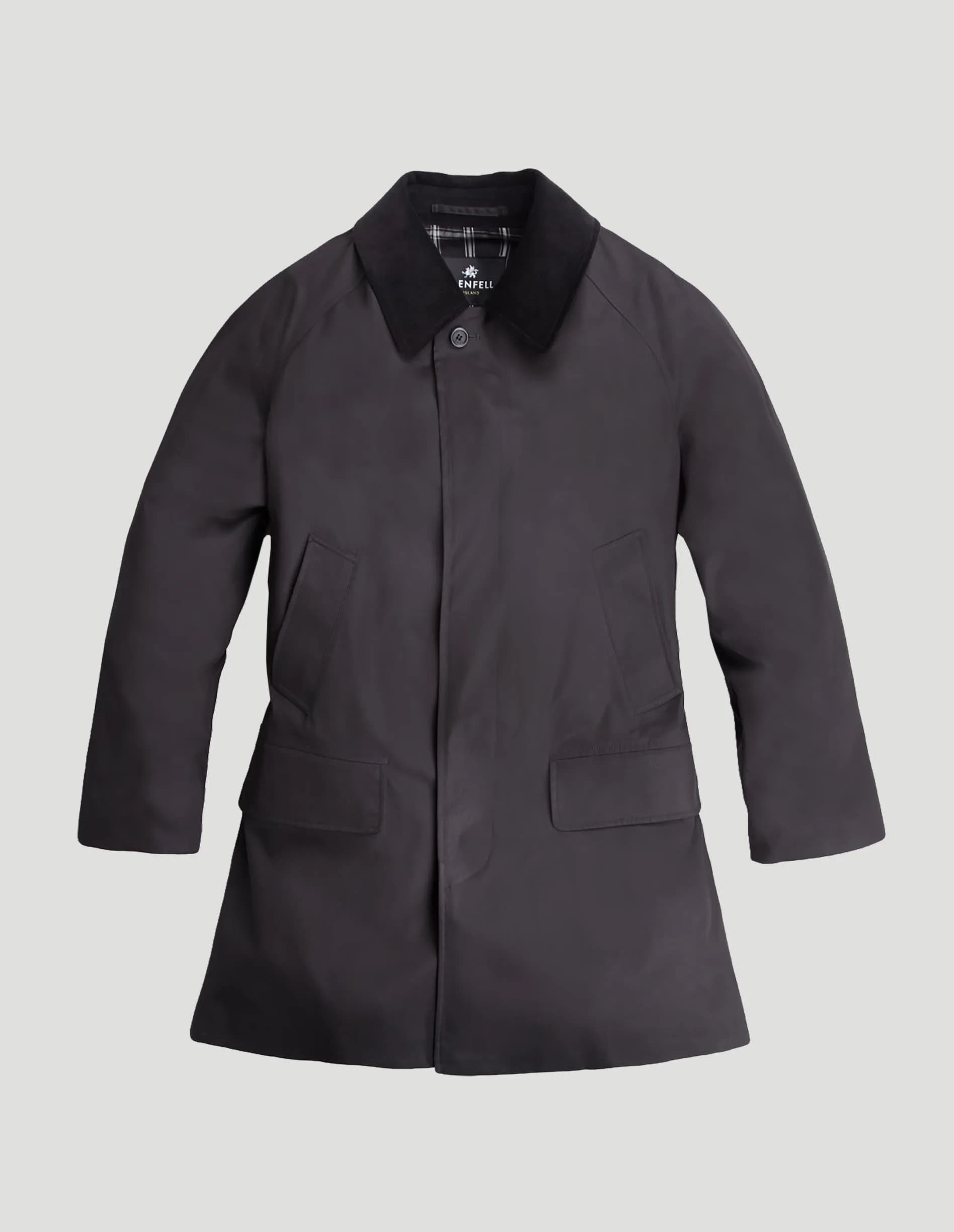 Grampian Cotton Gabardine Black