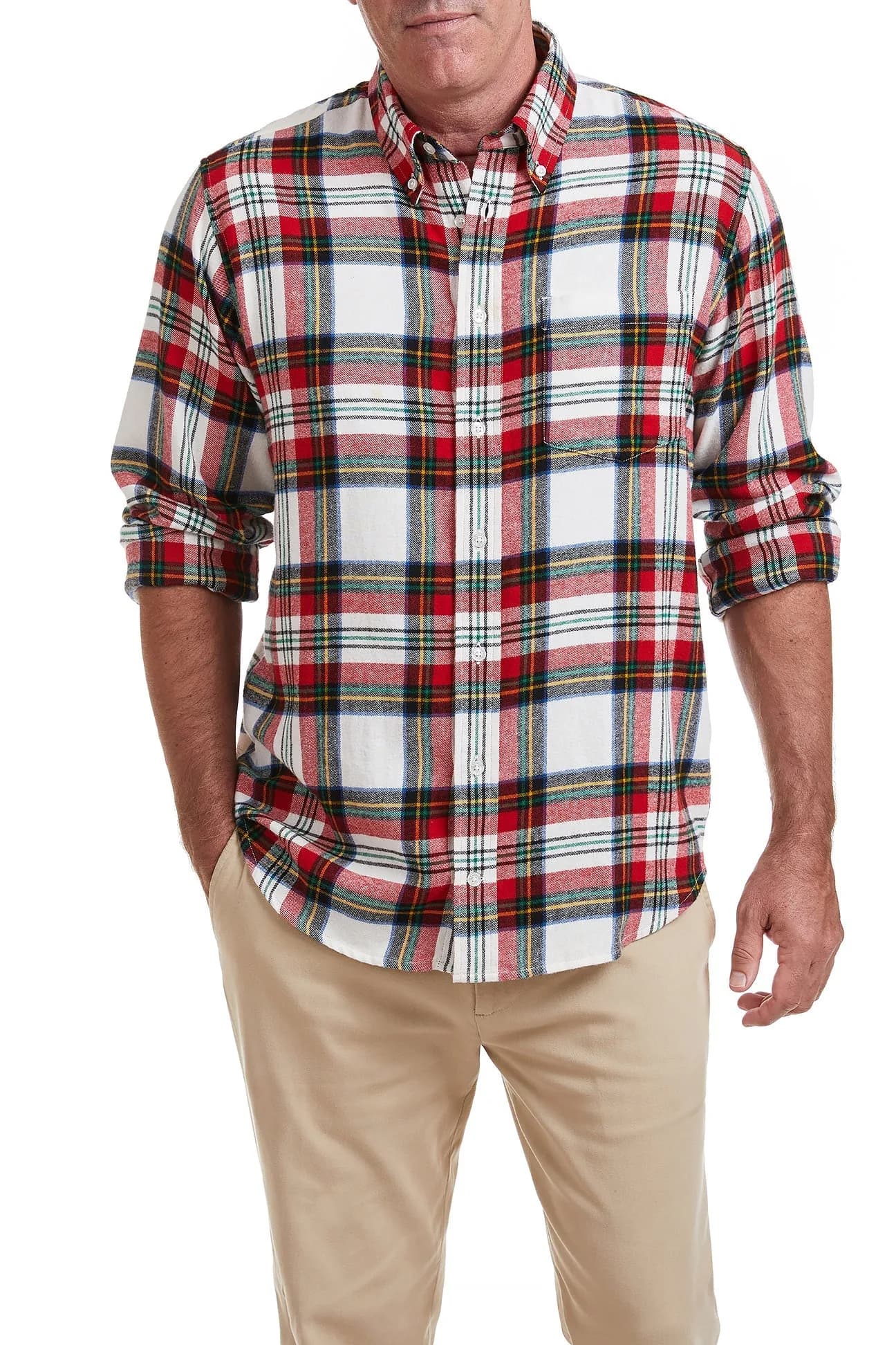 Chase Shirt Dress Stewart Flannel