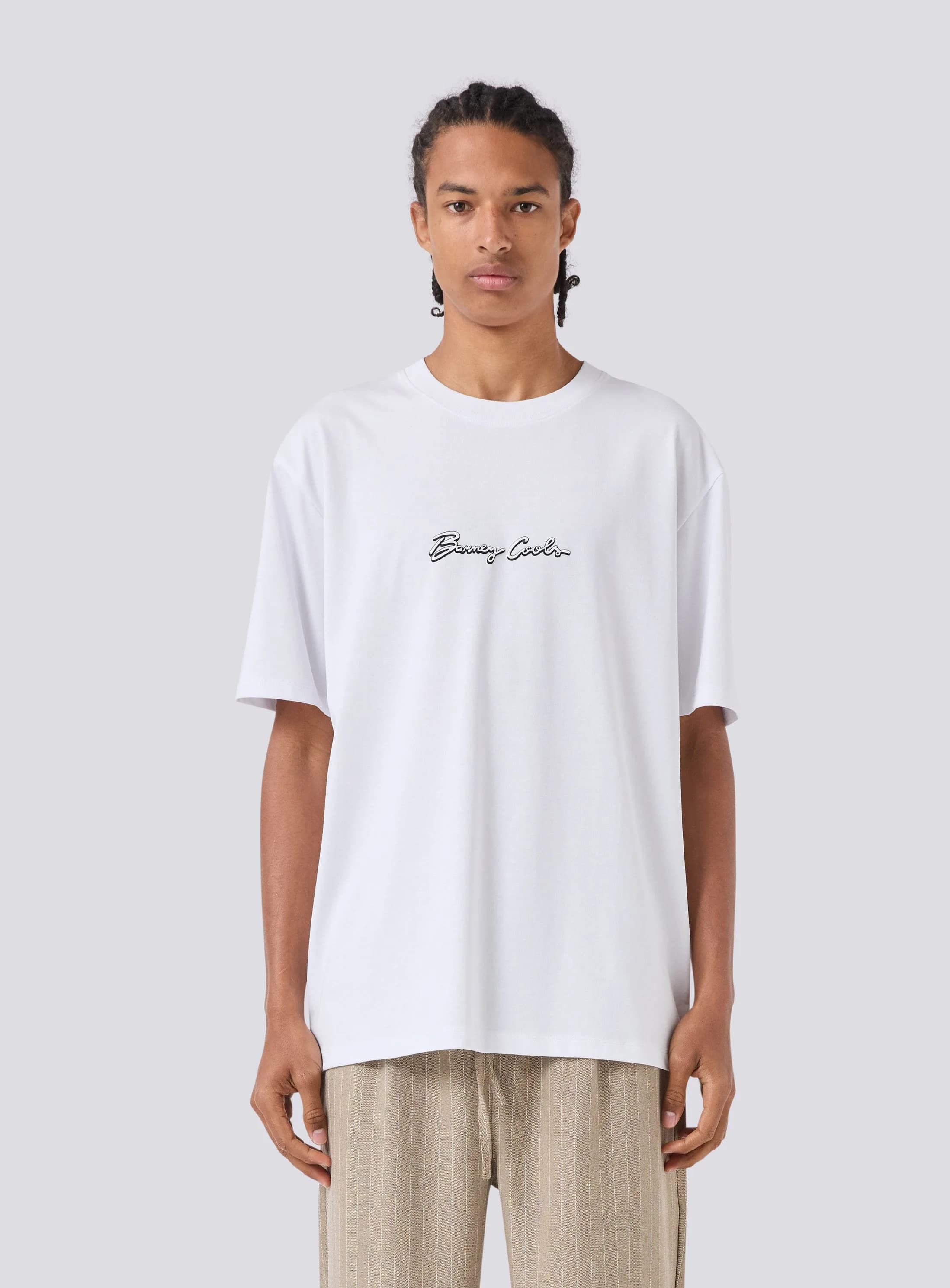 Logo Tee White