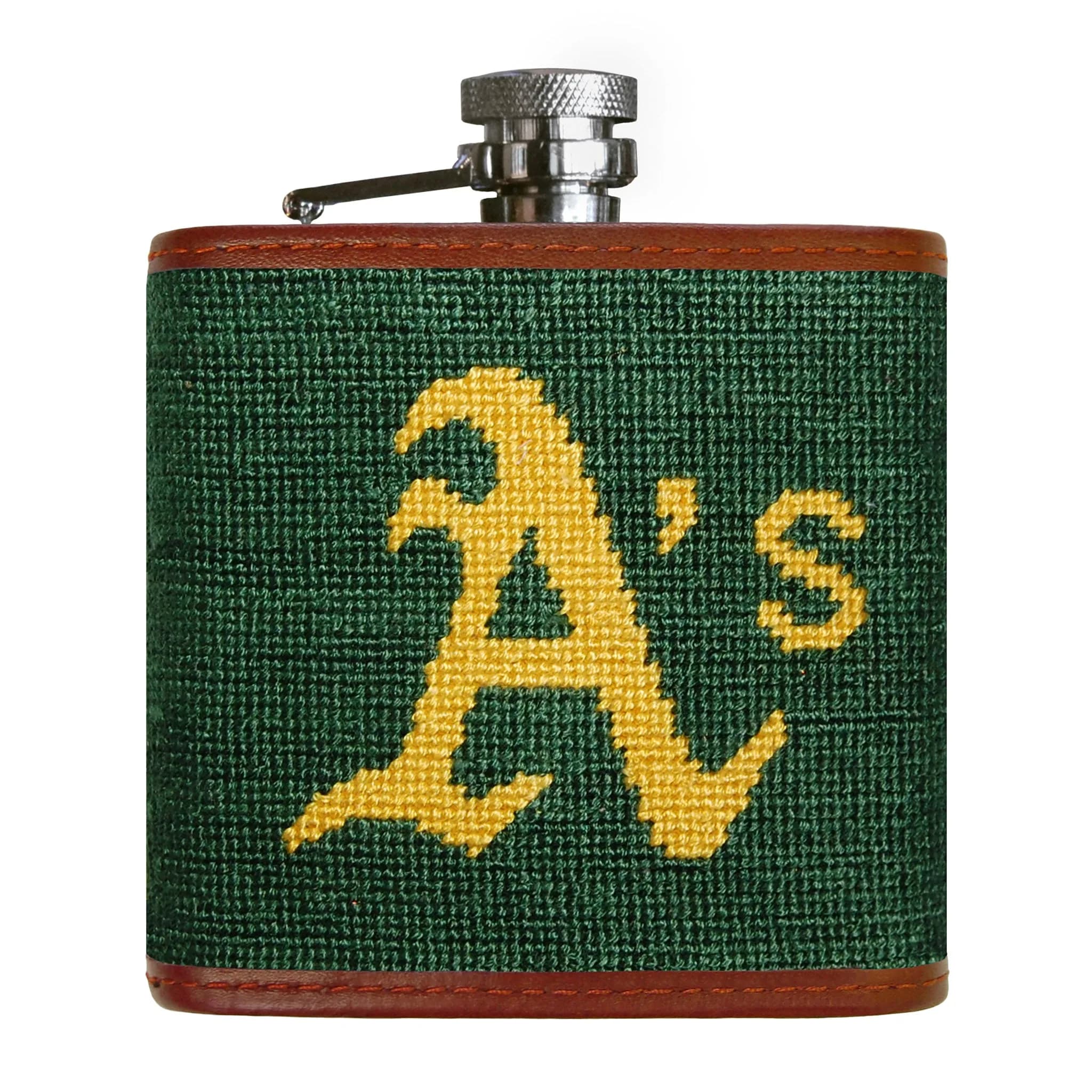 Oakland Athletics Flask