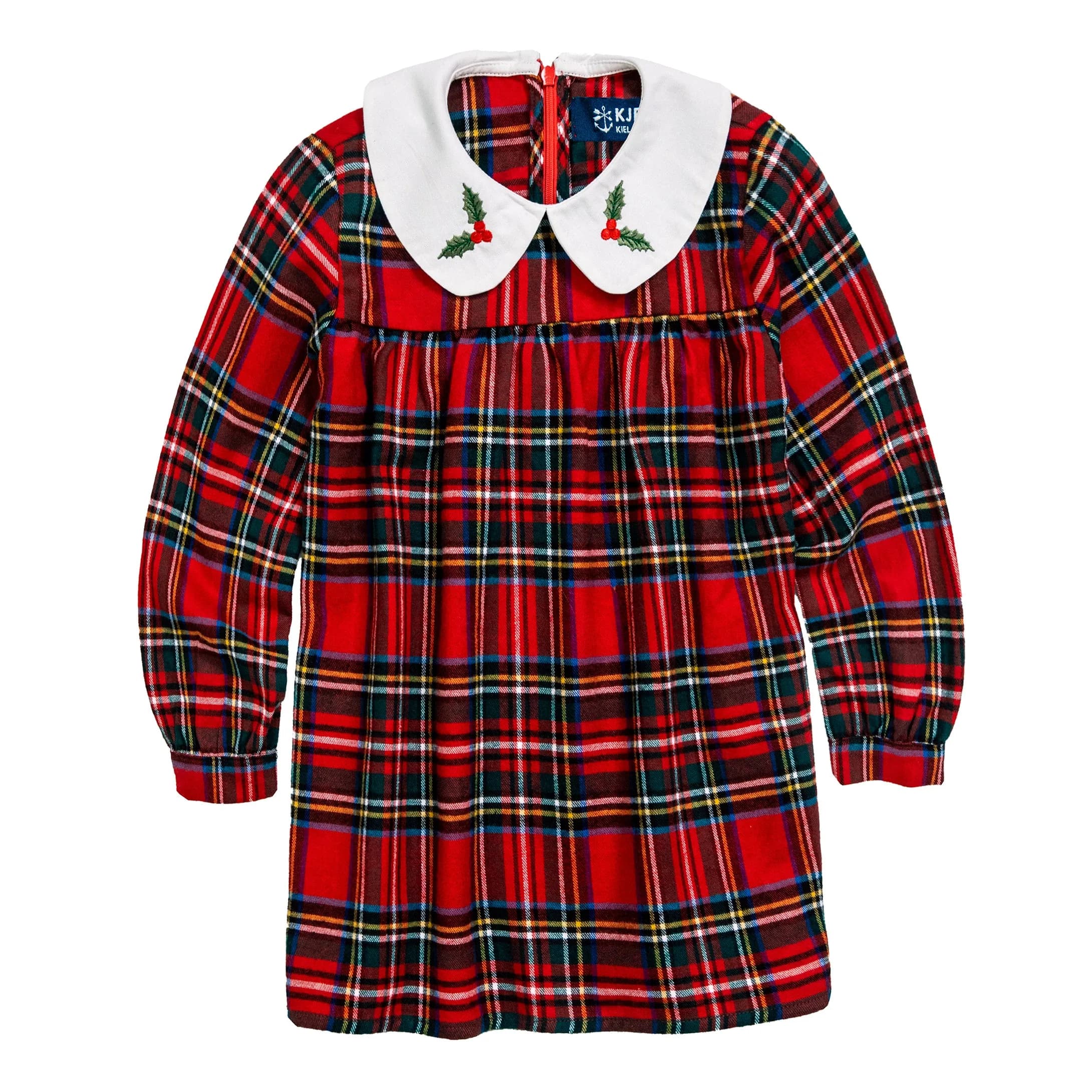 Winterberry Plaid Kids Dress