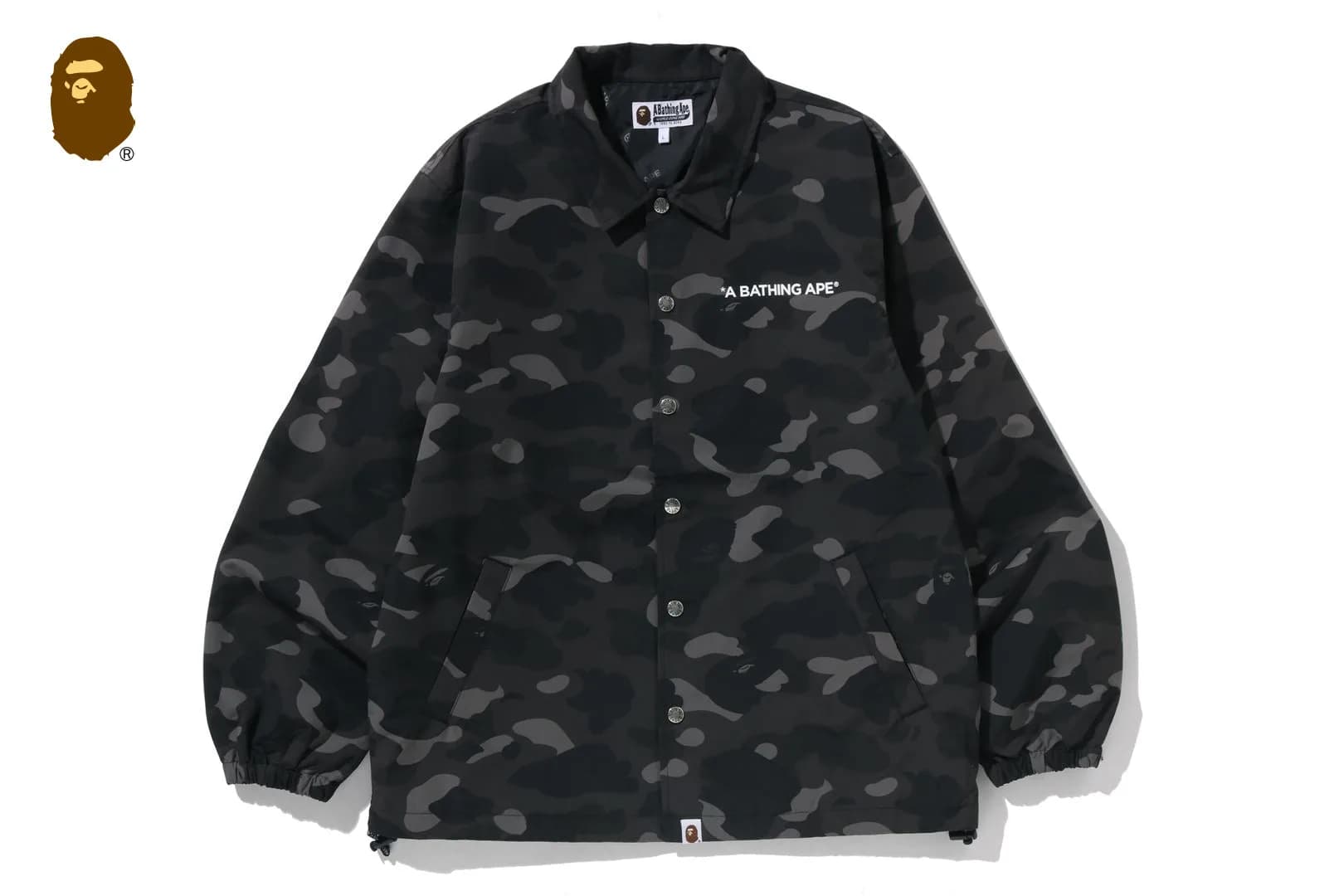 COLOR CAMO COACH JACKET