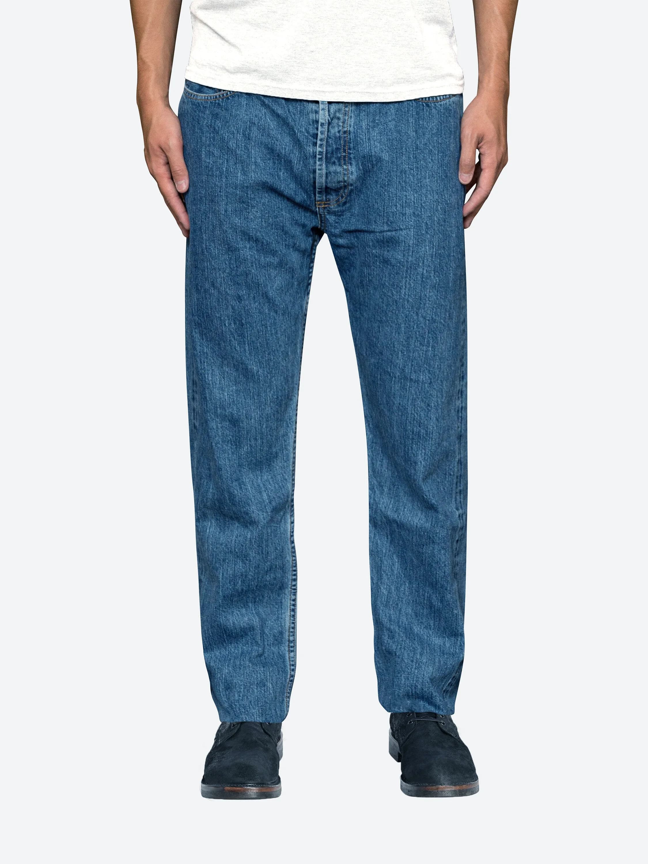 Ct-101xs ~ Classic Tapered - Stonewashed Indigo Selvedge